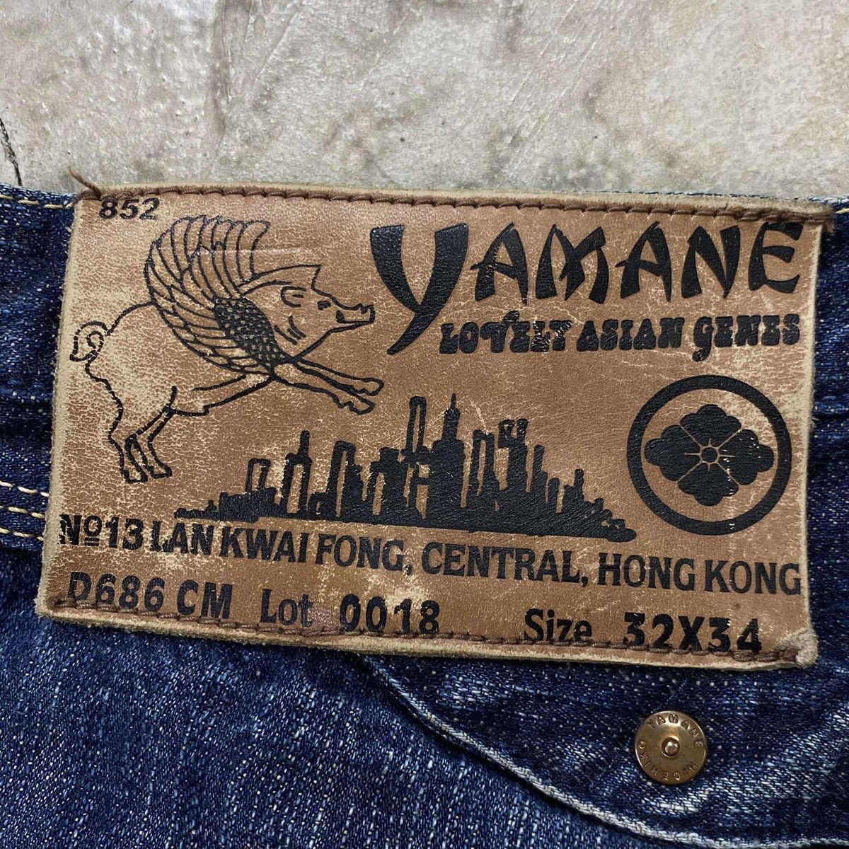 Evisu Rare Vintage Lot. 0018 Evisu Yamane Faces Selvedge Jeans Size US 32 / EU 48 - 4 Thumbnail