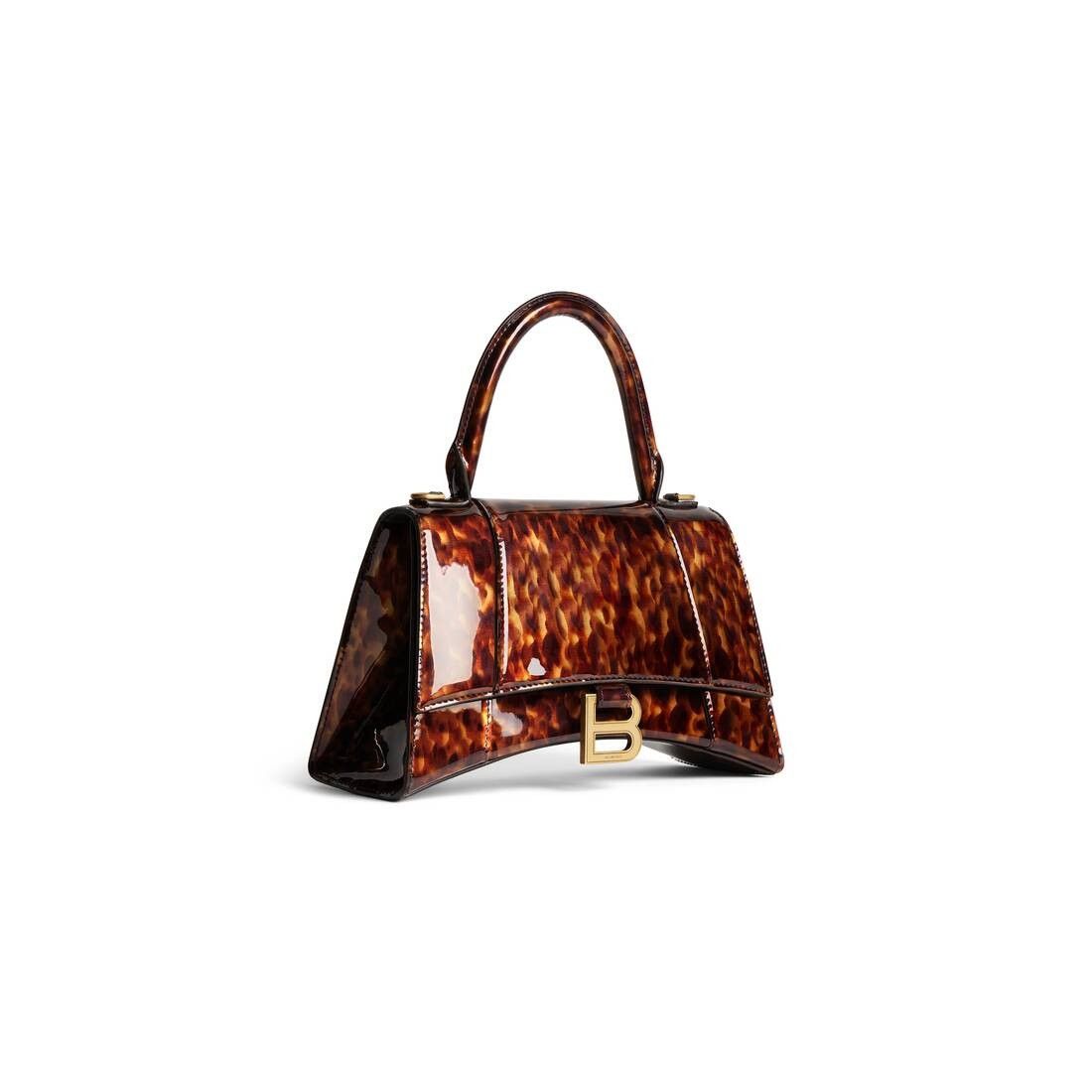 Balenciaga o1la1rc1a0925 Size: OS / Hourglass Small Handbag Tortoise Size ONE SIZE - 2 Thumbnail