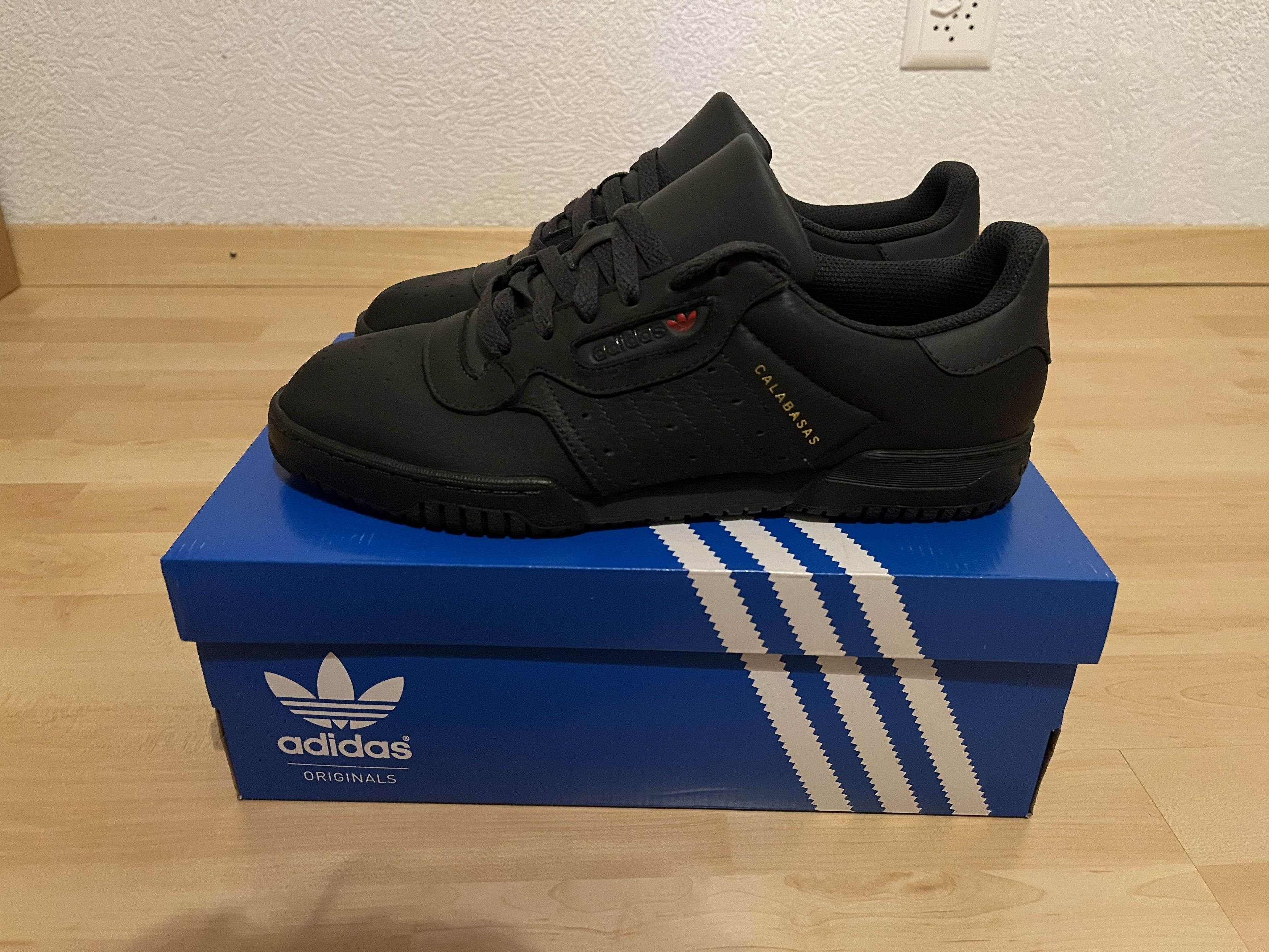 Adidas × Kanye West Adidas Yeezy Powerphase Black Size US 10 / EU 43 - 8 Thumbnail