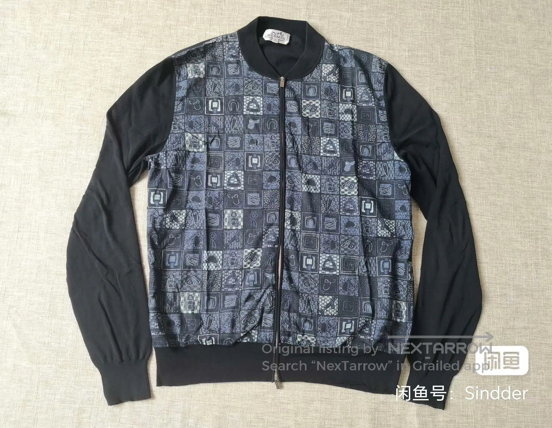 Hermes Hermes Men's Knit Jacket Coat. Size US M / EU 48-50 / 2 - 1 Thumbnail