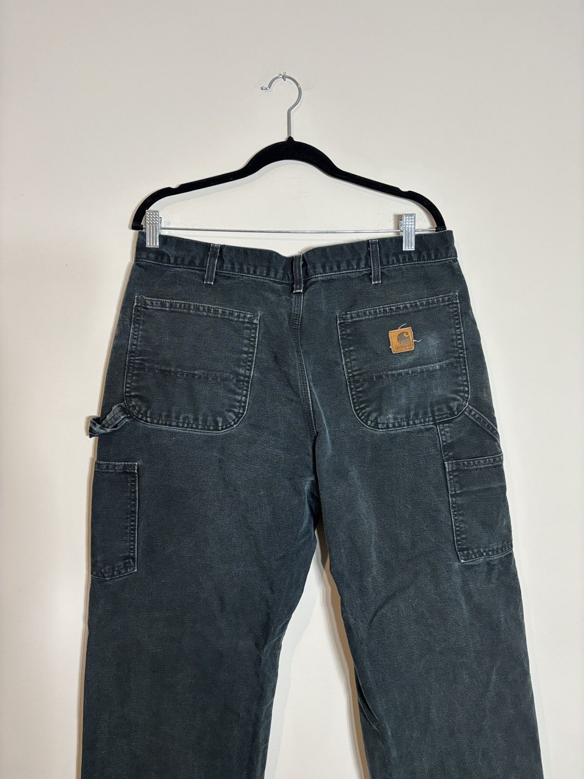 Carhartt Vintage Carhartt Carpenter Pants B11 Black Size US 35 - 4 Thumbnail