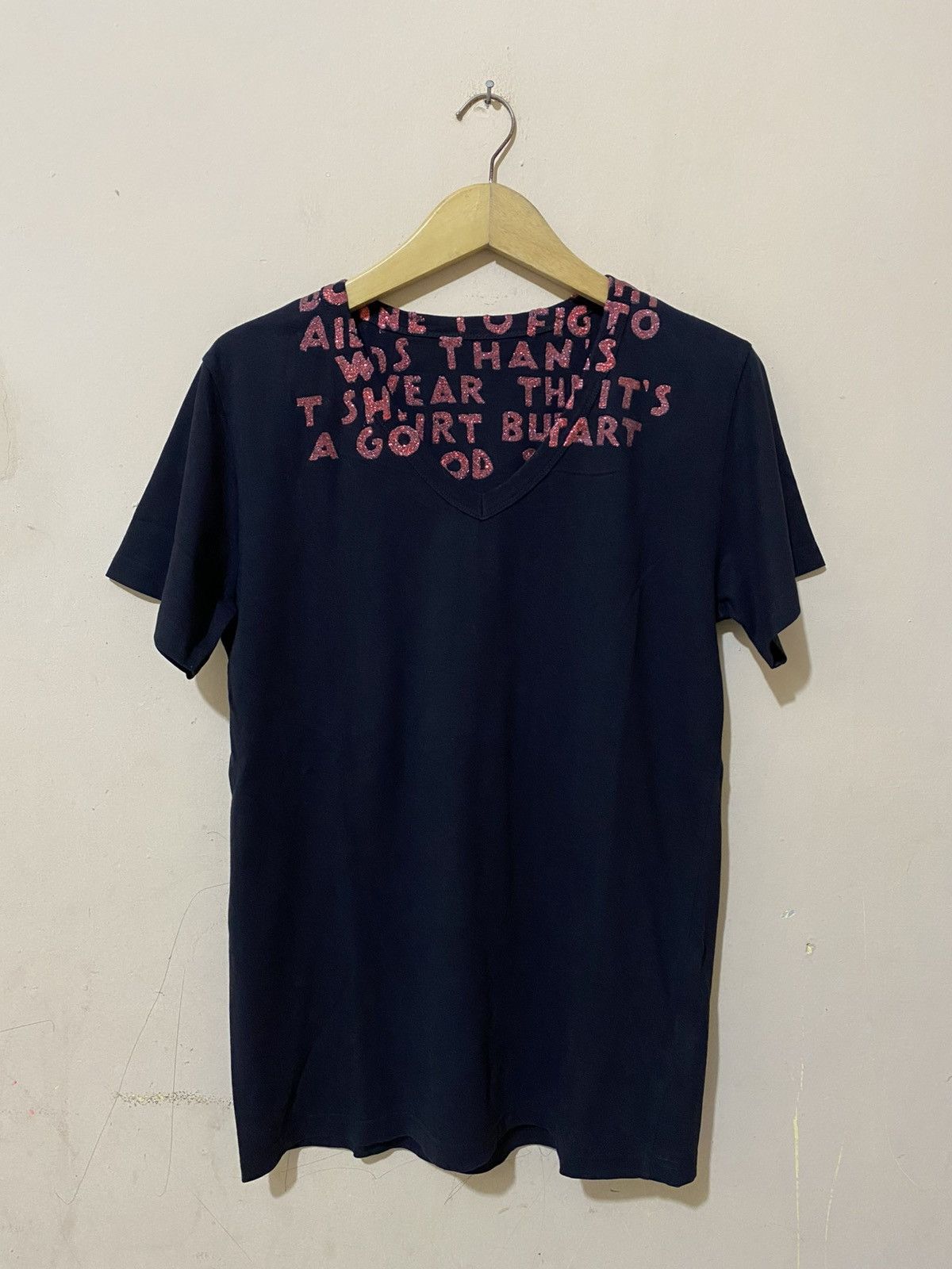 Maison Margiela AW 2004-2005 MARTIN MARGIELA AIDS faded t-shirt