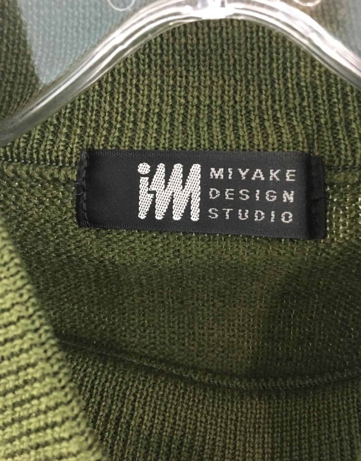 Issey Miyake Vintage iM miyake design studio half/half turtle neck sweater Size US M / EU 48-50 / 2 - 2 Thumbnail