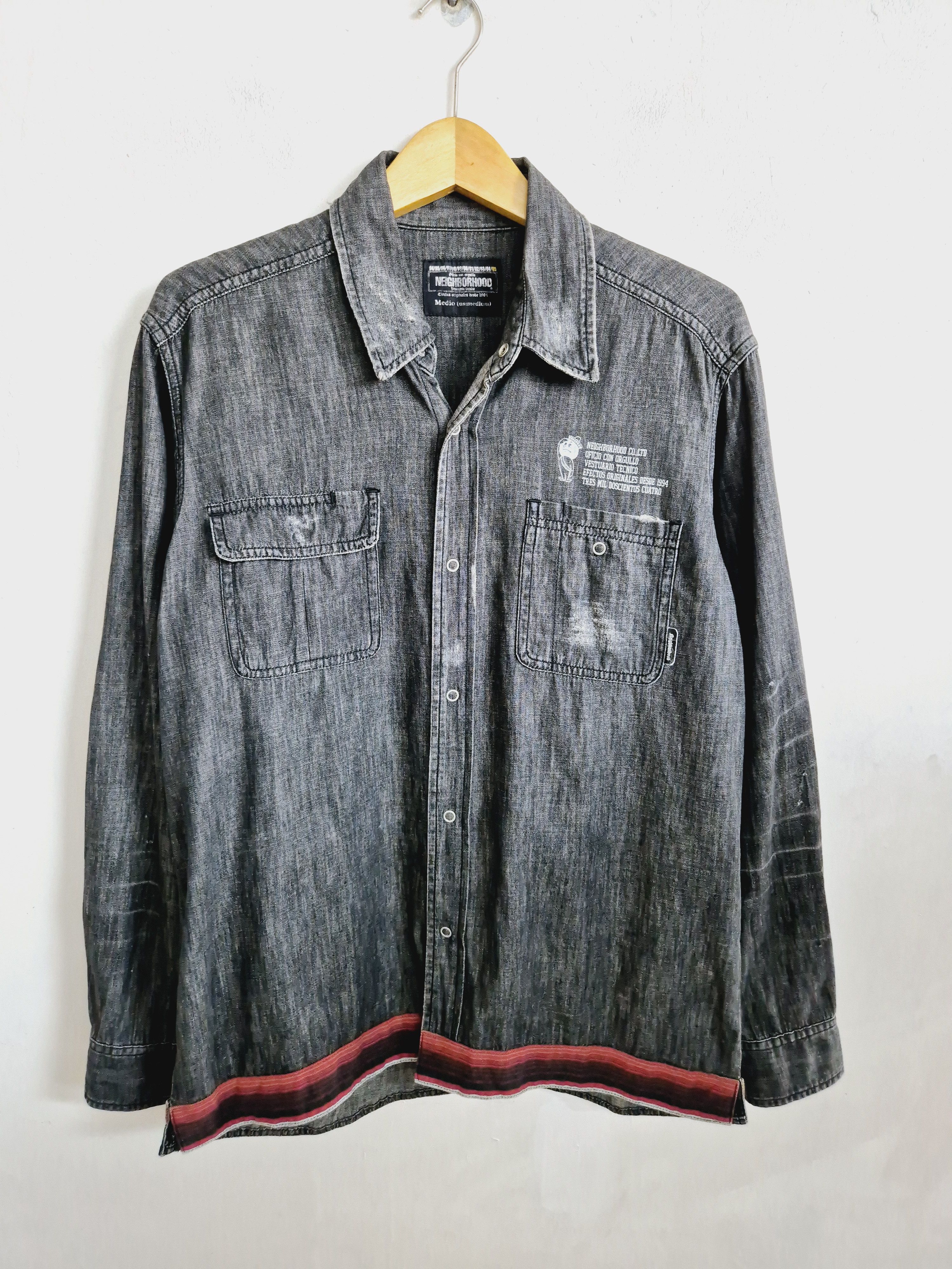 未使用 NEIGHBORHOOD WESTERN SHIRT M デニム NEIGHBORHOOD（ネイバーフッド）の「Neighborhood Savage