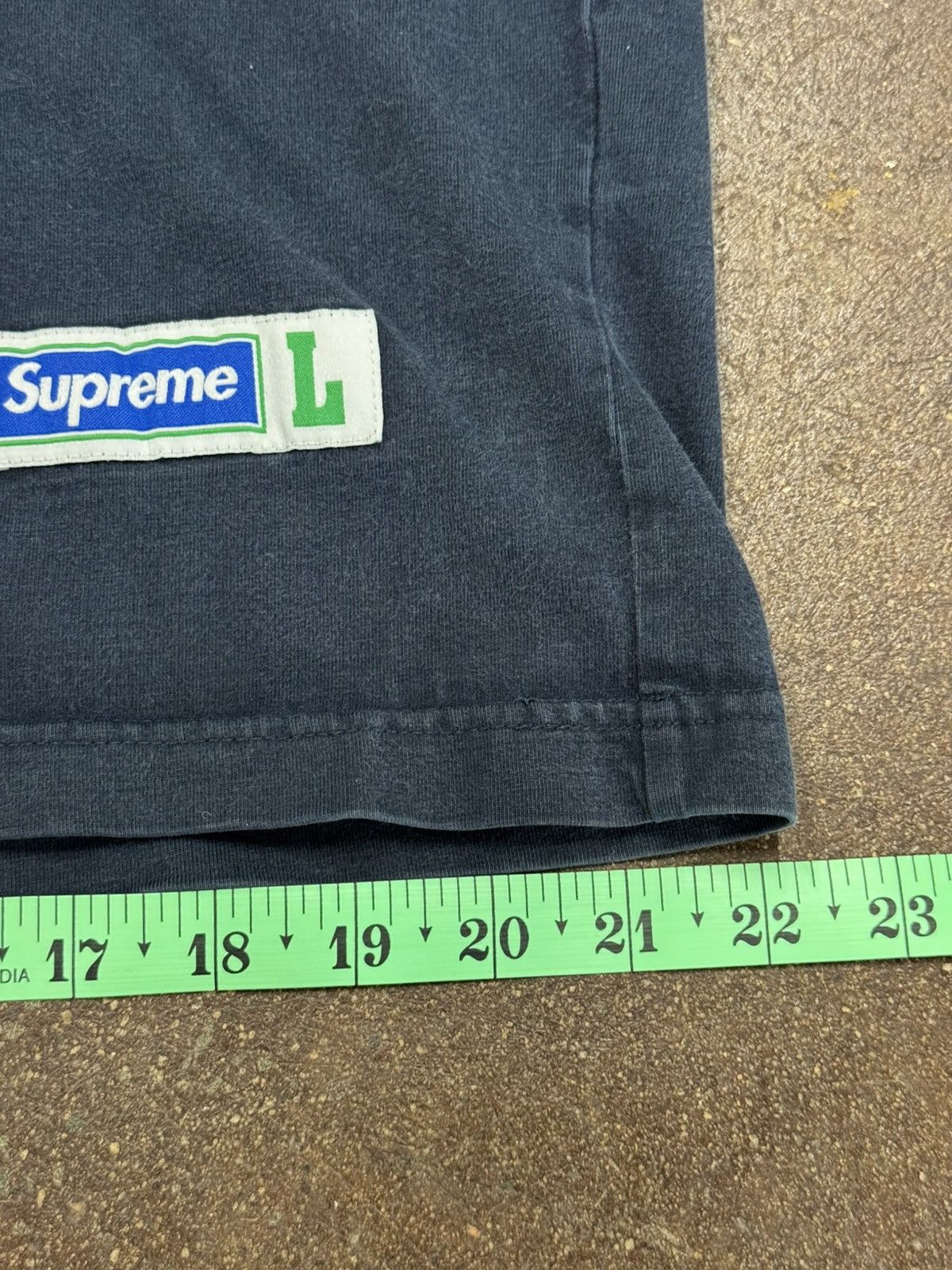 Supreme Supreme navy blue long sleeve sz L Size US L / EU 52-54 / 3 - 8 Thumbnail
