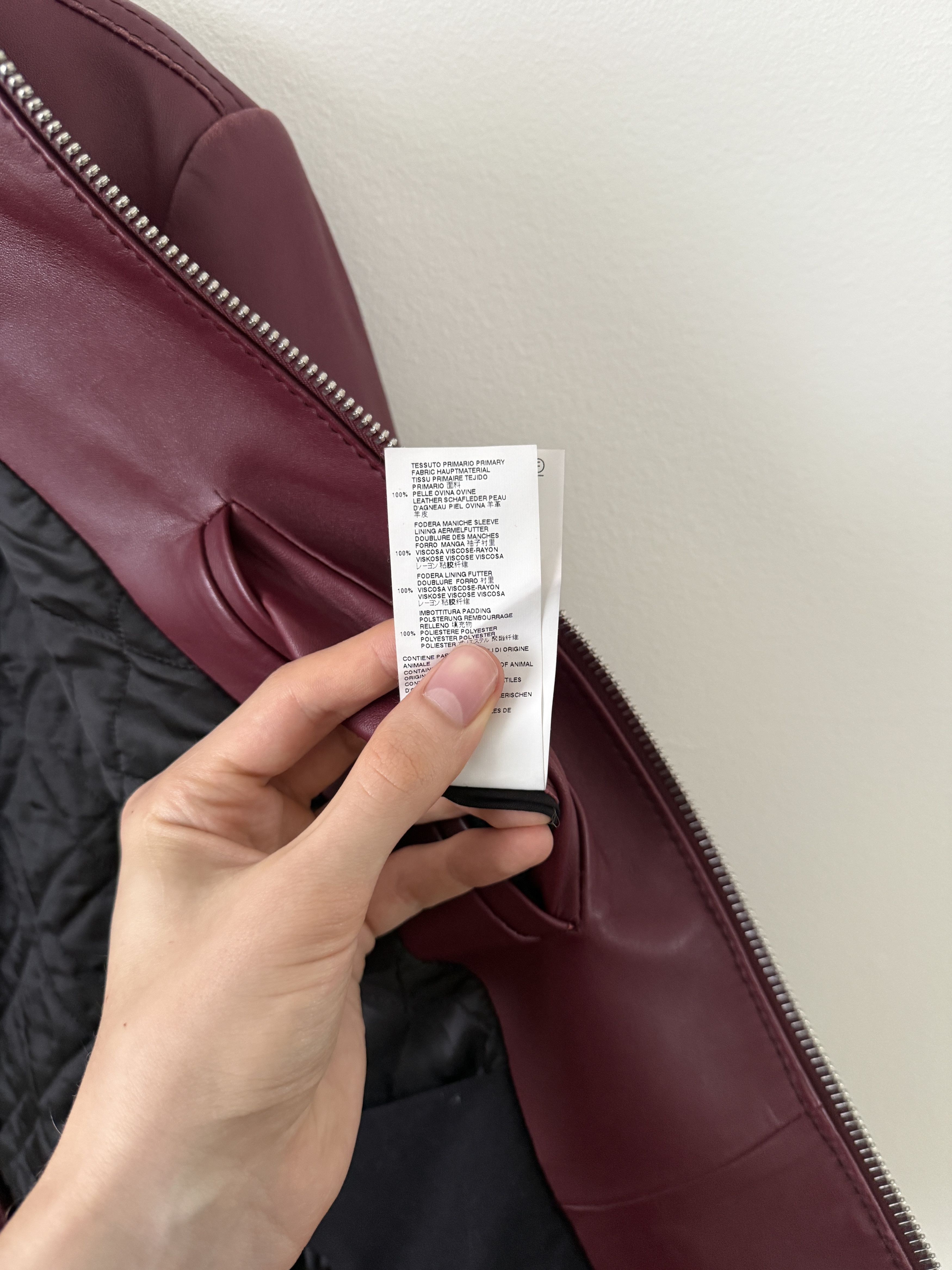 Maison Margiela 2015 5 Zip Leather Moto Jacket Size US M / EU 48-50 / 2 - 23 Thumbnail