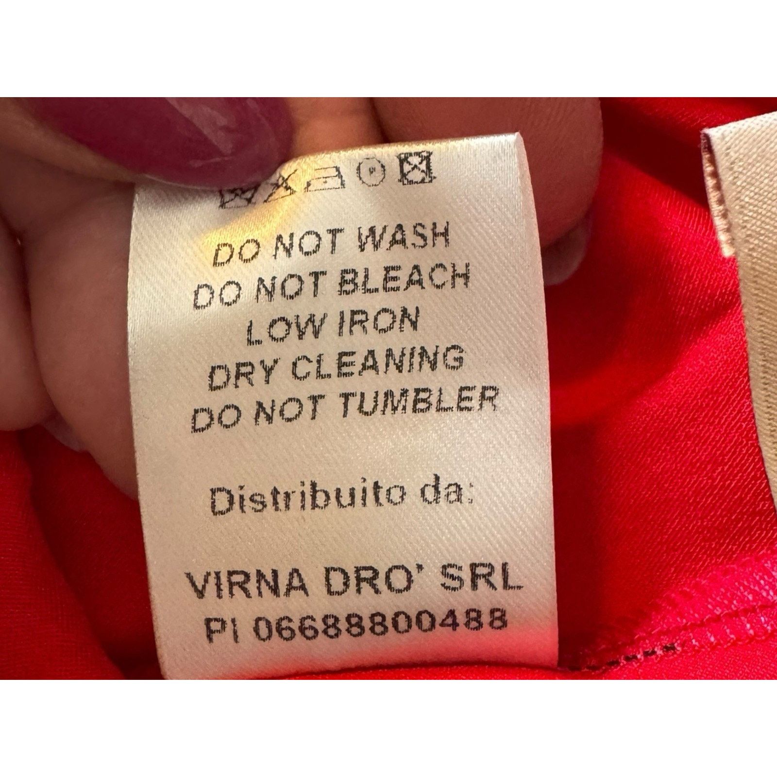 Other Kitagi NEW Red Wide Leg Cropped Satin Pants Bow Detail Size 30" / US 8 / IT 44 - 11 Thumbnail