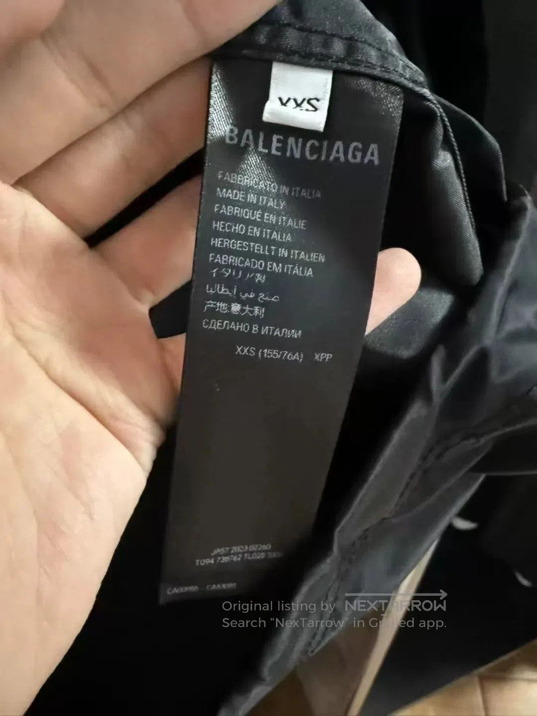 Balenciaga Balenciaga Tape Windbreaker Jacket. Size US XXS / EU 40 - 4 Thumbnail