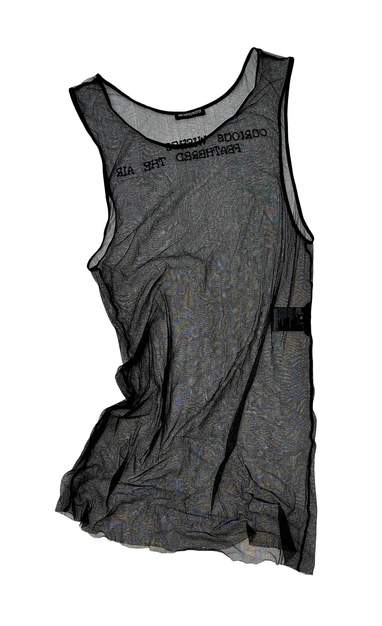 09SS ANN DEMEULEMEESTER Silk Tank Top Women's Ann
