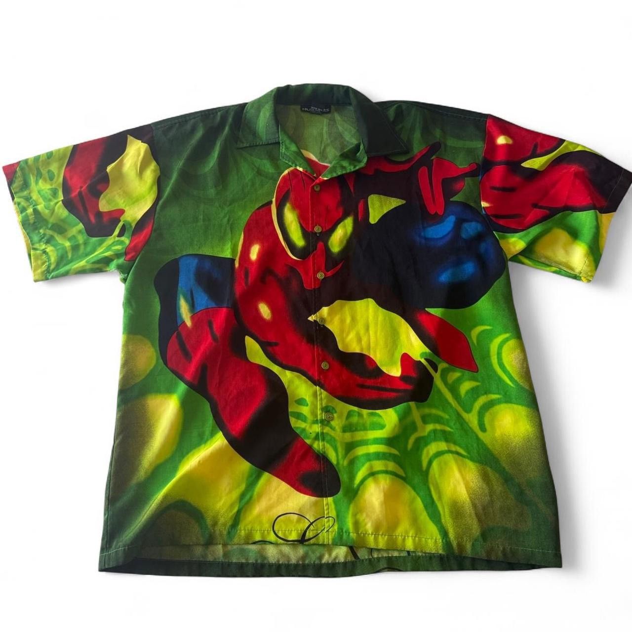Marvel Comics Vintage Marvel Spider Man XL Button Up Size US XL / EU 56 / 4 - 2 Thumbnail