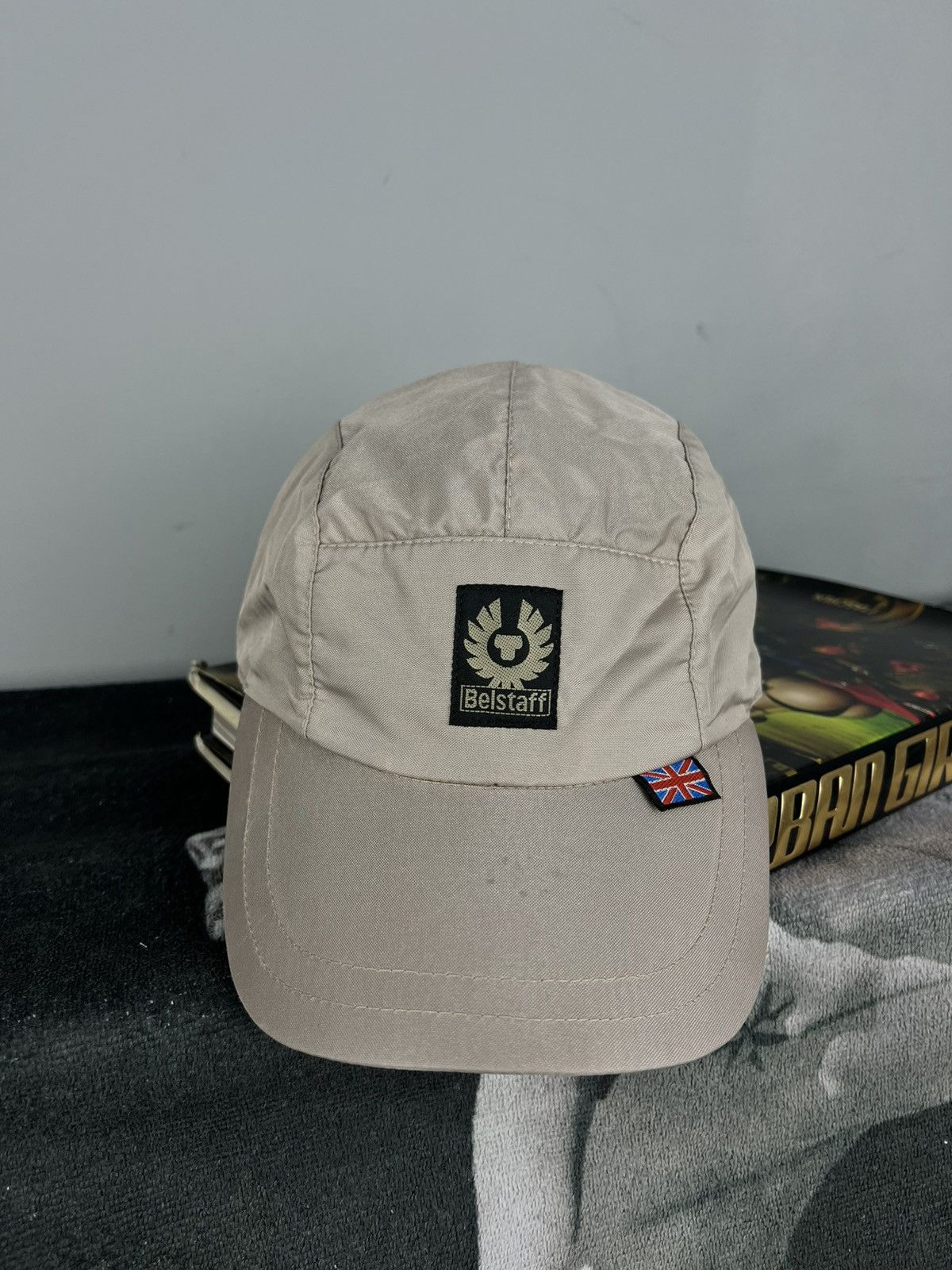 Barbour × Belstaff × Vintage Rare Belstaff Nylon Reversible Reflective Cap Size ONE SIZE - 2 Thumbnail