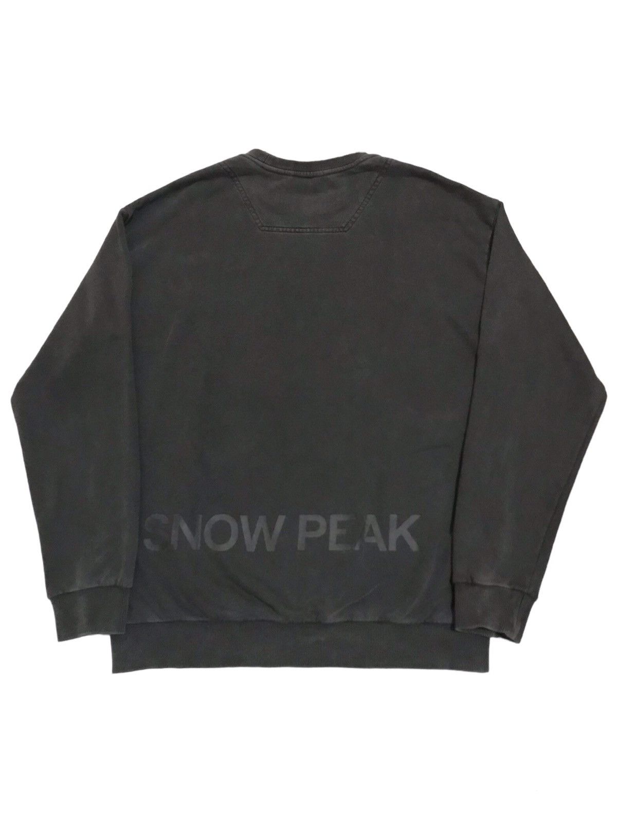 Snow Peak Snow Peak Washed Gray Sweatshirt Size US L / EU 52-54 / 3 - 2 Thumbnail
