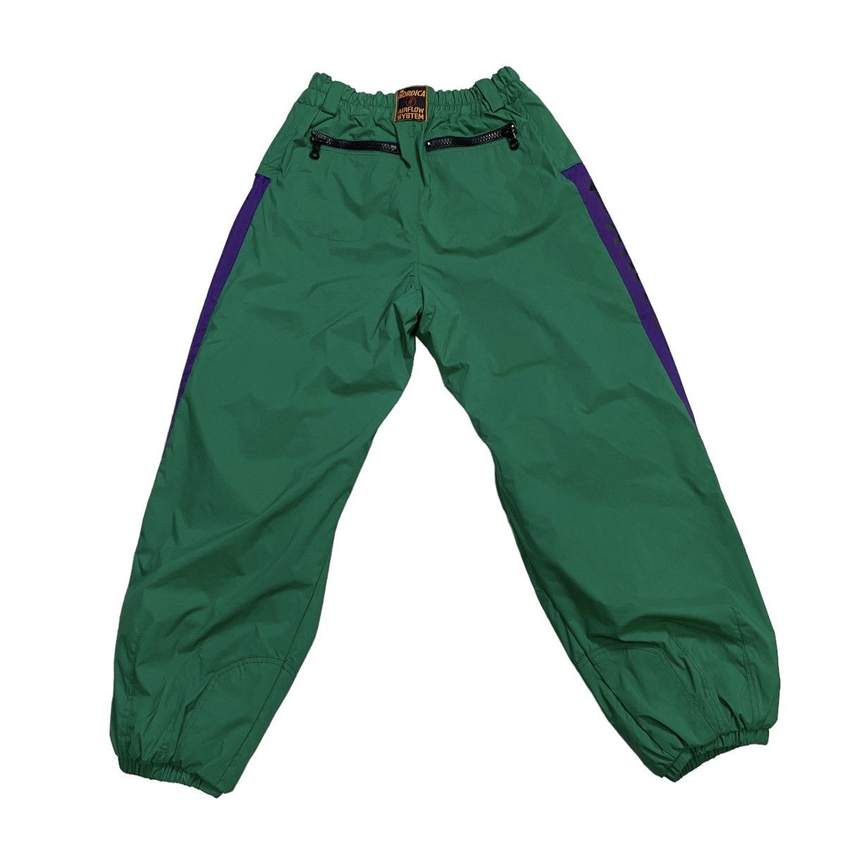 image of Fortino Made In Italy x Italian Designers Nordica Air Flow Pant Riri Zipper in Green (Size 32)