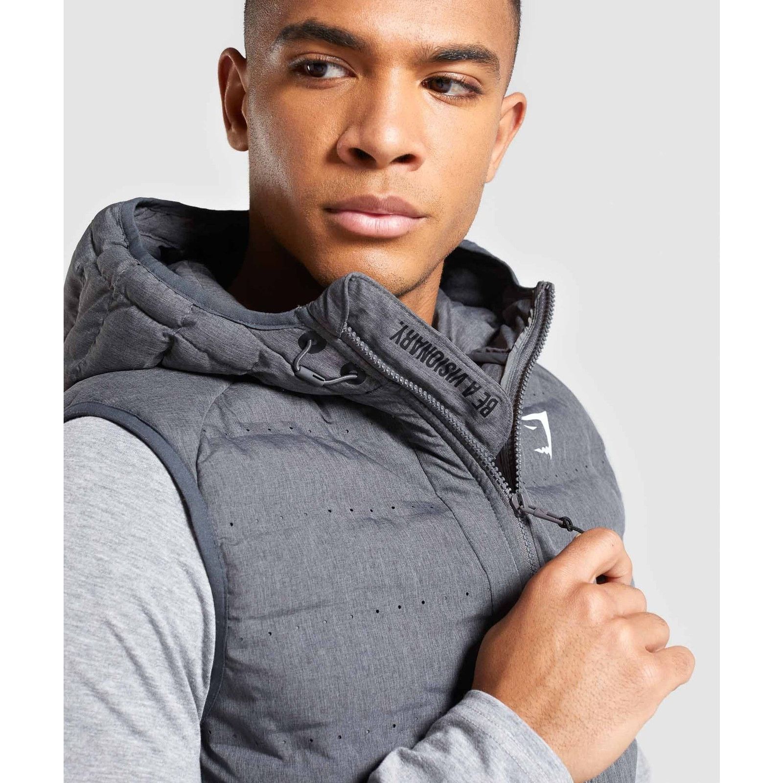 Gymshark Gymshark Sector Gilet V2 Gray Medium Men’s Vest Size US M / EU 48-50 / 2 - 8 Thumbnail