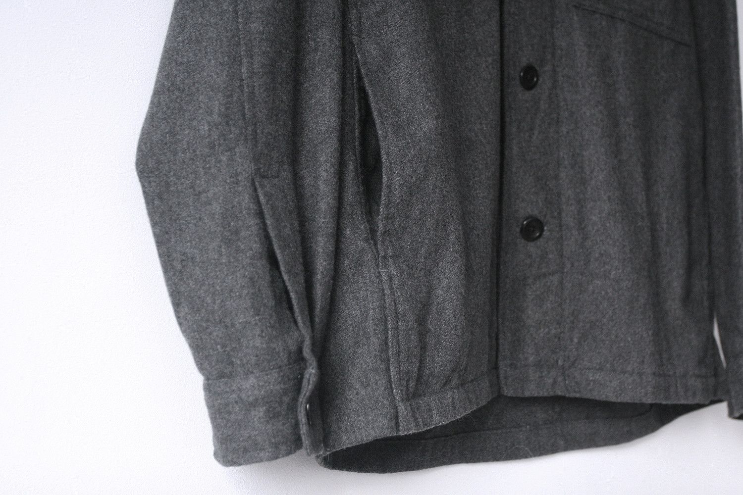 Norse Projects Norse Projects Kyle Wool Overshirt Charcoal Jacket L Size US L / EU 52-54 / 3 - 4 Thumbnail