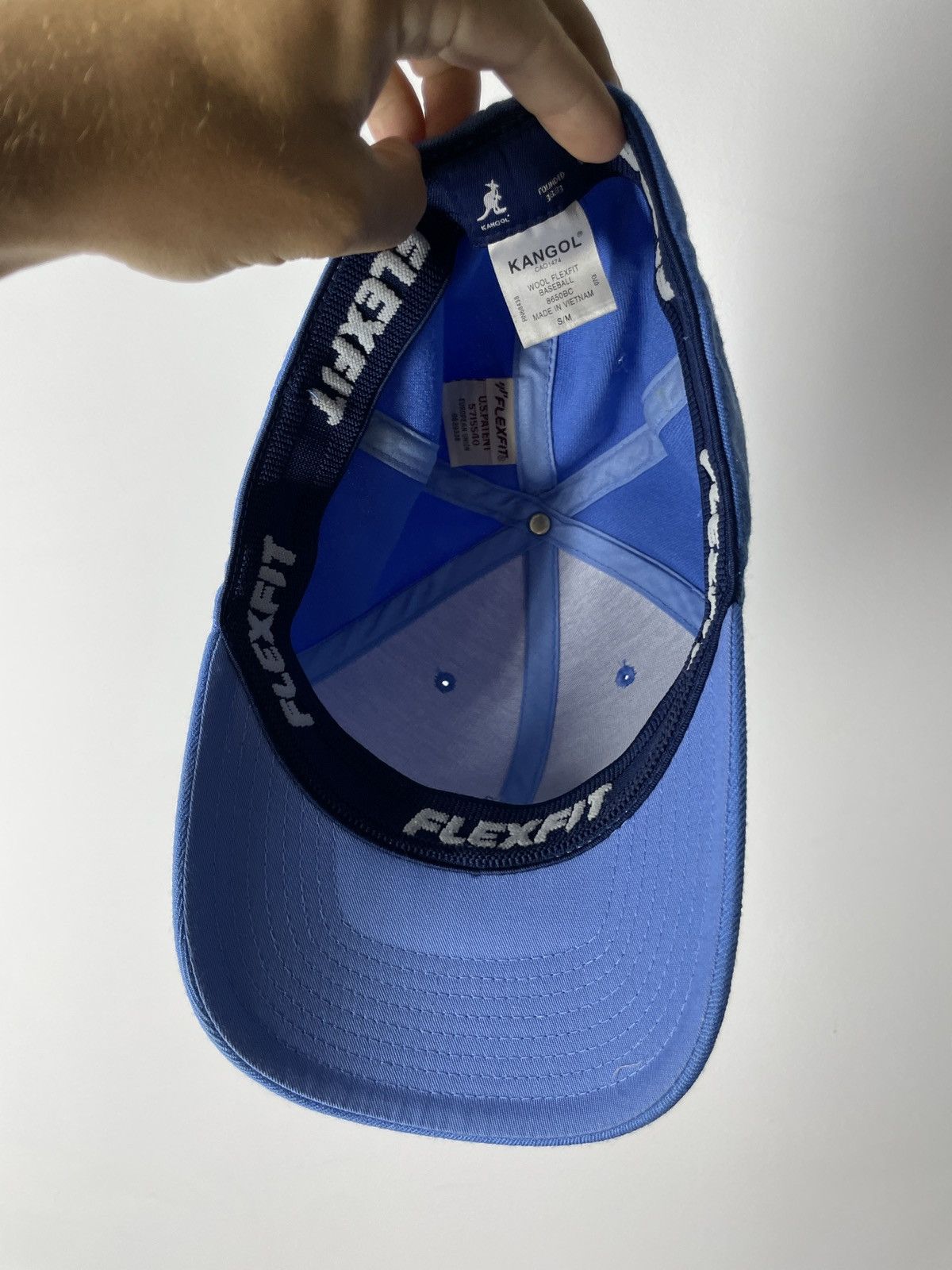 Kangol Vintage Blue Kangol Flexfit cap Size ONE SIZE - 8 Thumbnail