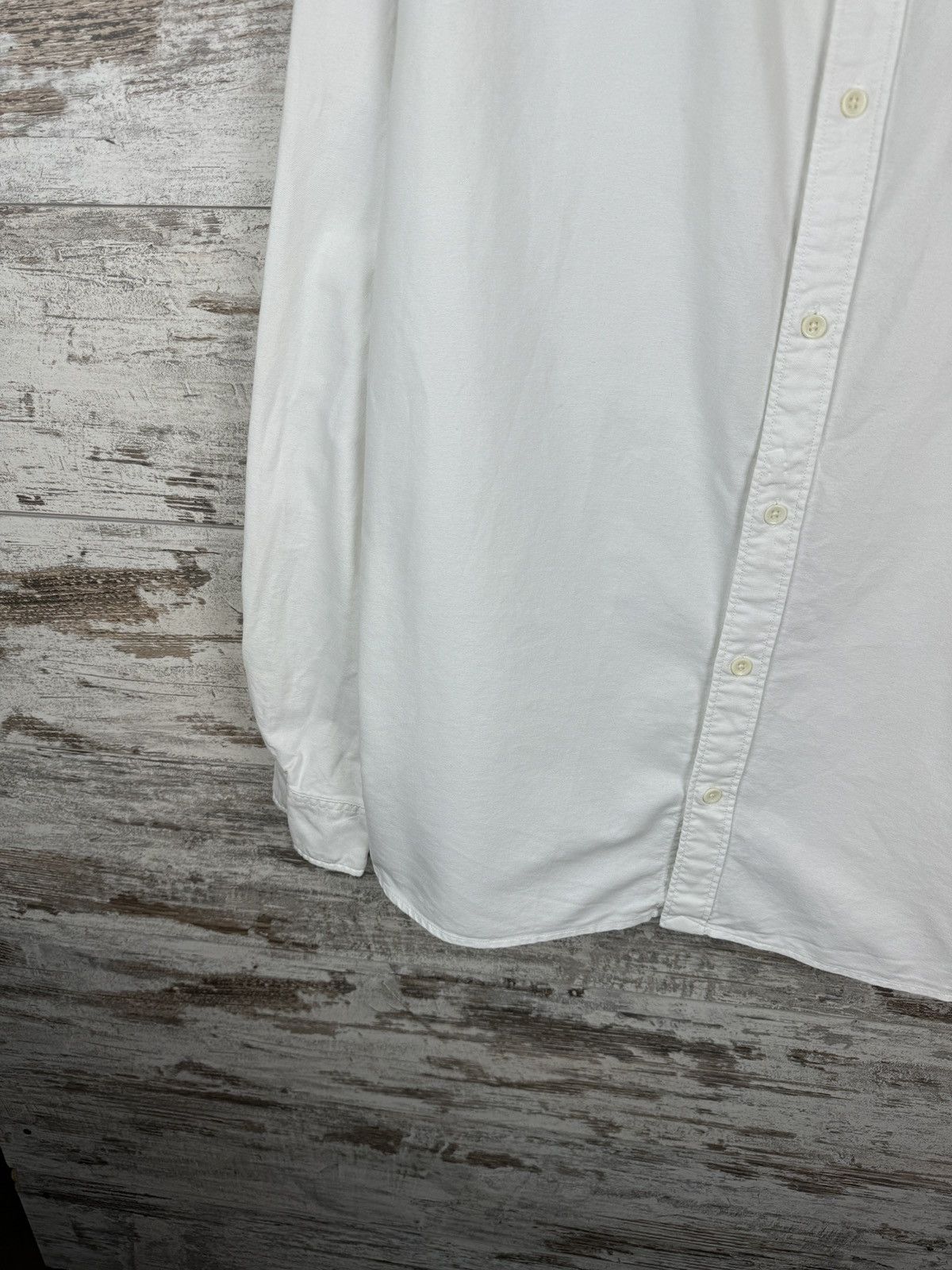 Allsaints × Japanese Brand Mens Vintage AllSaints Bukowski ls shirt button up white Size US XL / EU 56 / 4 - 3 Thumbnail
