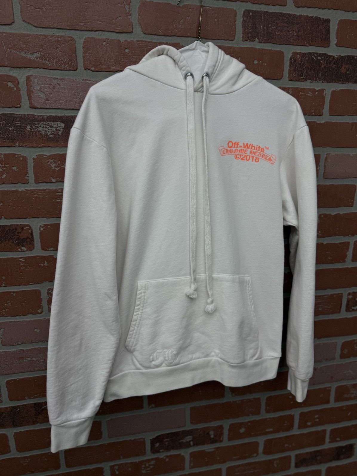 Chrome Hearts × Off-White Chrome Hearts Off White Hoodie Size M (RARE EXLUSIVE) Size US M / EU 48-50 / 2 - 7 Thumbnail