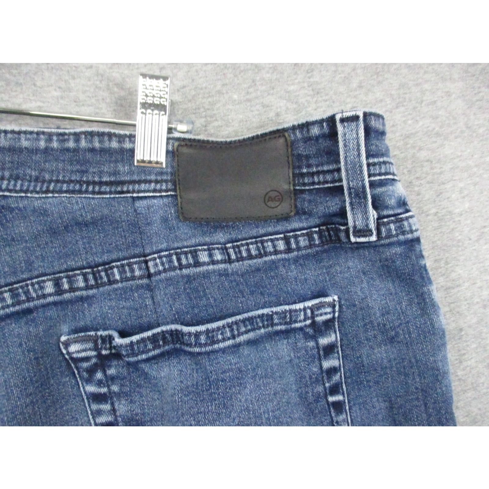 Vintage AG Adriano Goldschmied Jeans The Everett Slim Straight 40x29 Blue Mens Regular 5-Pocket Cotton Blend Vintage No Size US 40 / EU 56 - 6 Thumbnail