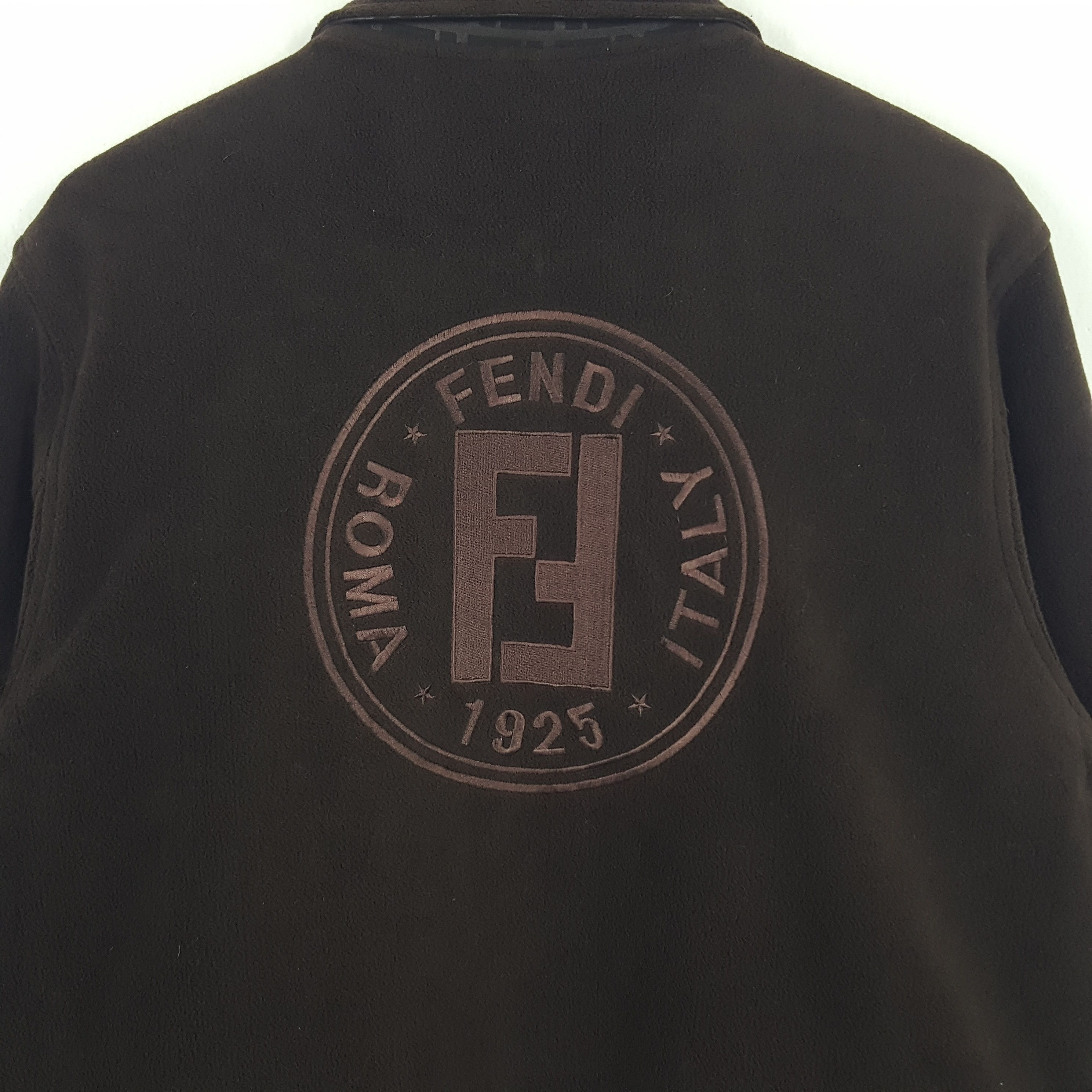 Fendi × Vintage Vintage Fendi Italian Brand Reversible Jacket Size US L / EU 52-54 / 3 - 6 Thumbnail