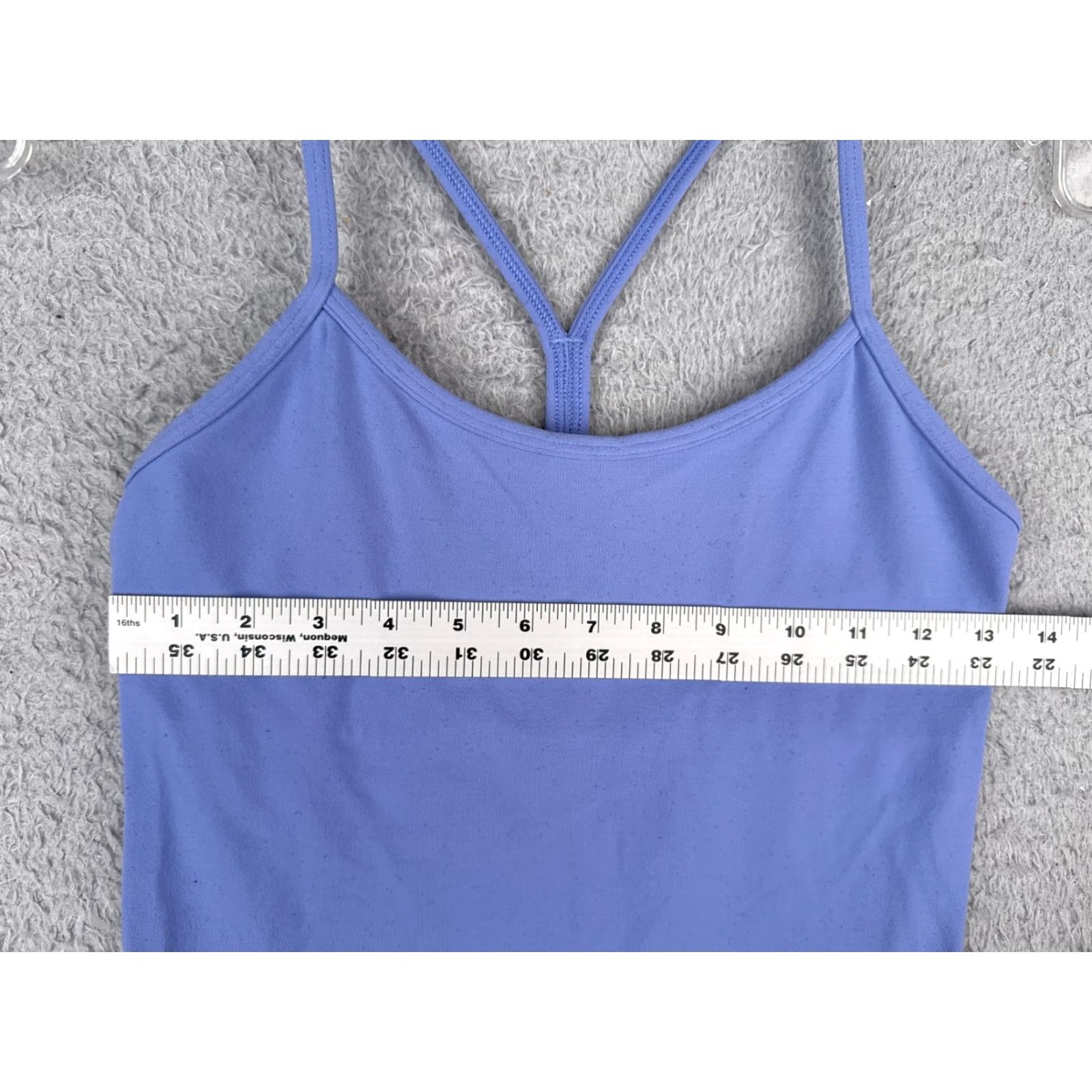 Lululemon Lululemon Shirt Women 6 Purple Power Y Tank Running Gym Yoga Workout Size M / US 6-8 / IT 42-44 - 6 Thumbnail