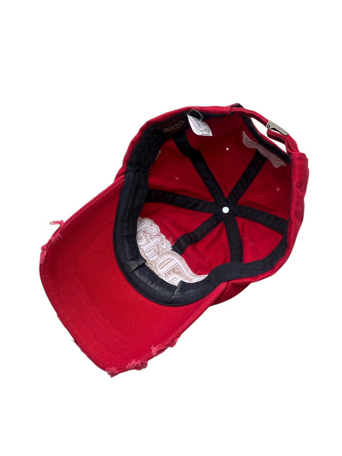 Von Dutch Von Dutch Distressed Ripped Hat Size ONE SIZE - 7 Thumbnail