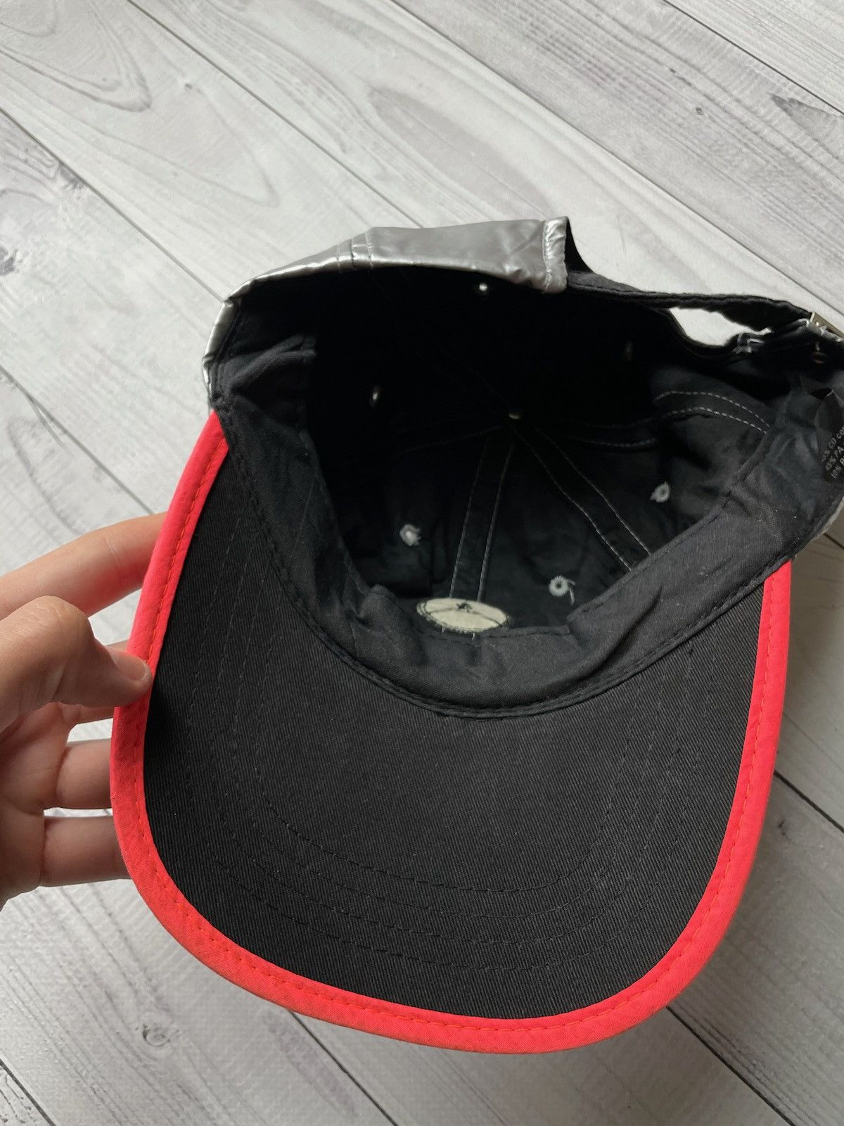 Mercedes-Benz × Vintage Vintage Mercedes Benz racing cap silver rare F1 Size ONE SIZE - 5 Thumbnail