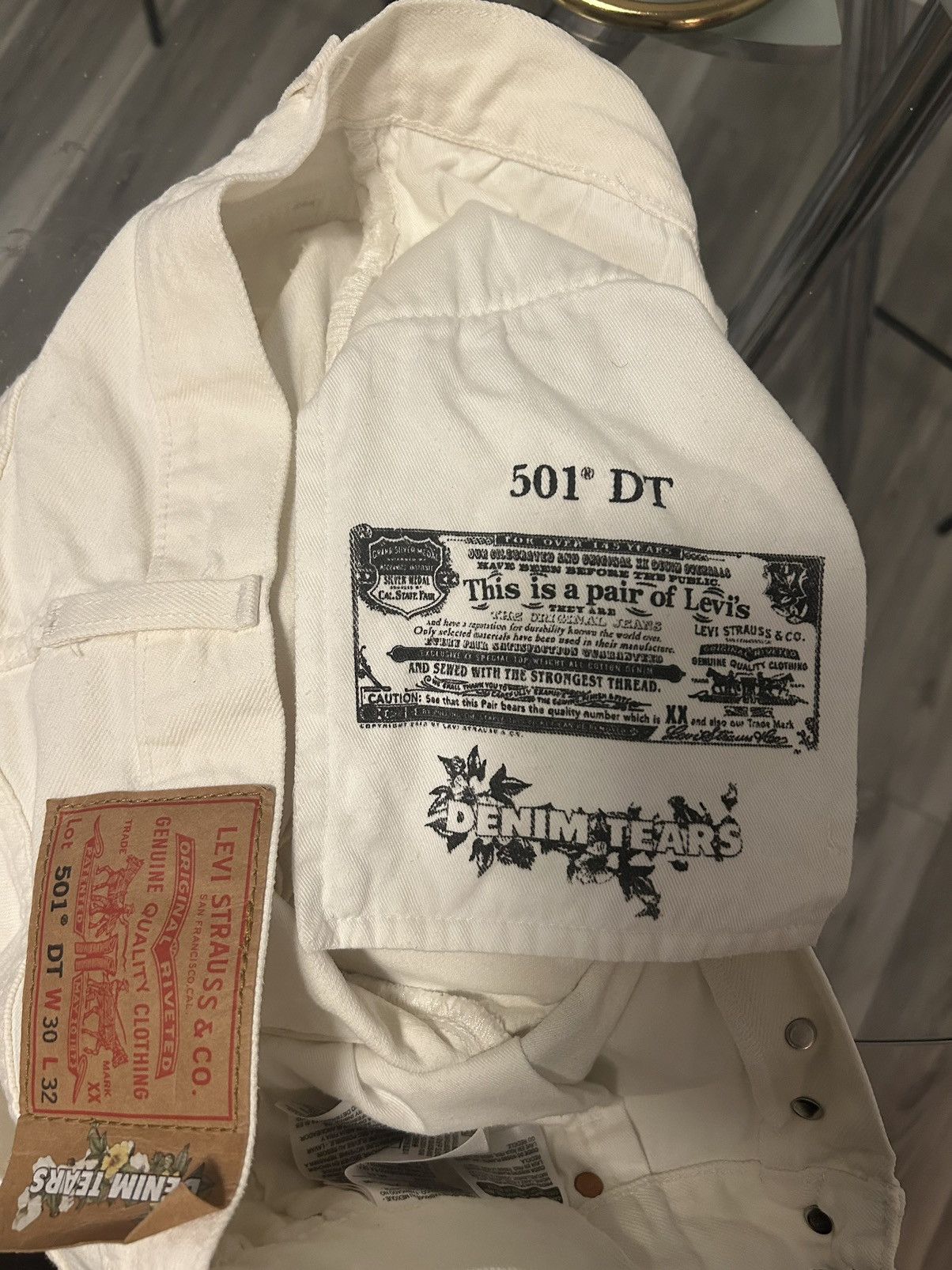 DENIM TEARS Denim Tears x Levi's Cotton Wreath Jean Size US 30 / EU 46 - 4 Thumbnail