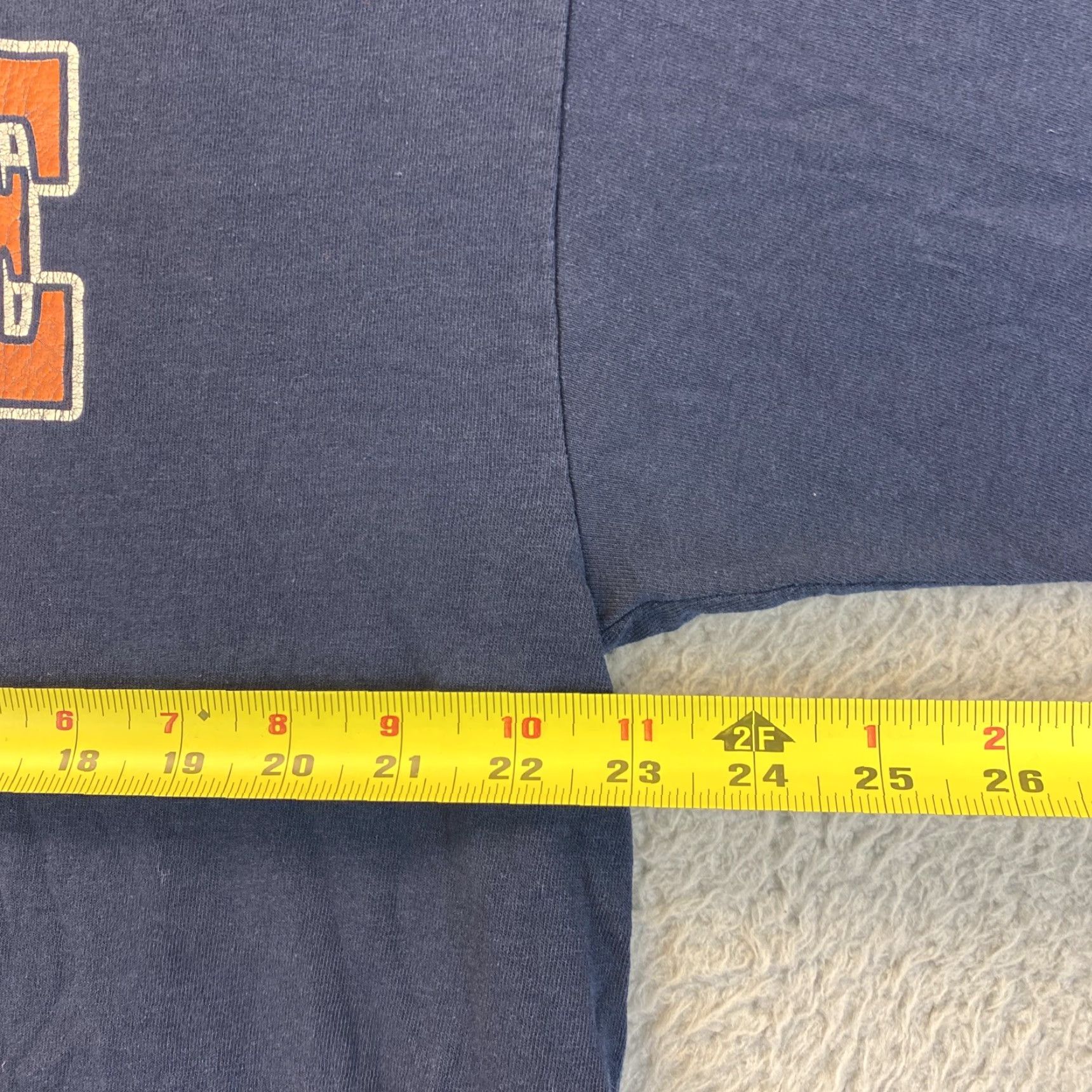 Vintage ROMEOVILLE SPARTANS Men T Shirt Tee XL Navy 72-32 Short Sleeve Crew Cotton Shirt Navy Men Size US XL / EU 56 / 4 - 4 Thumbnail