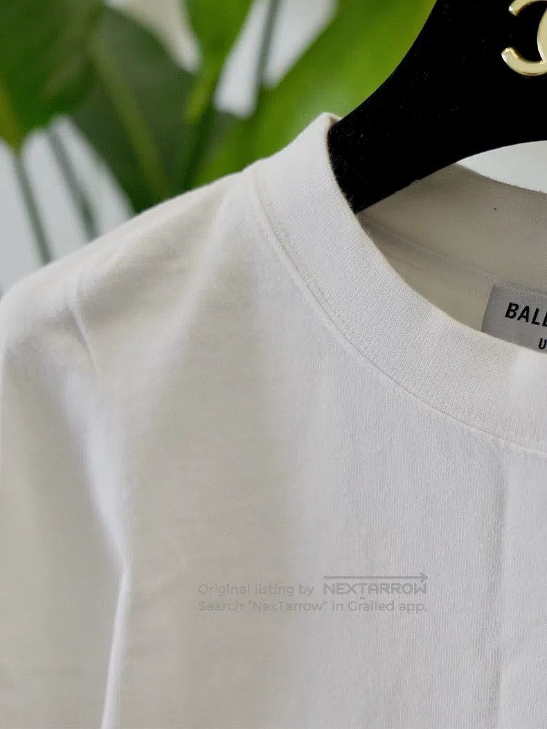 Balenciaga Balenciaga Jelly Drippy Logo Long Sleeve Sweatshirt, Size Size US XS / EU 42 / 0 - 2 Thumbnail