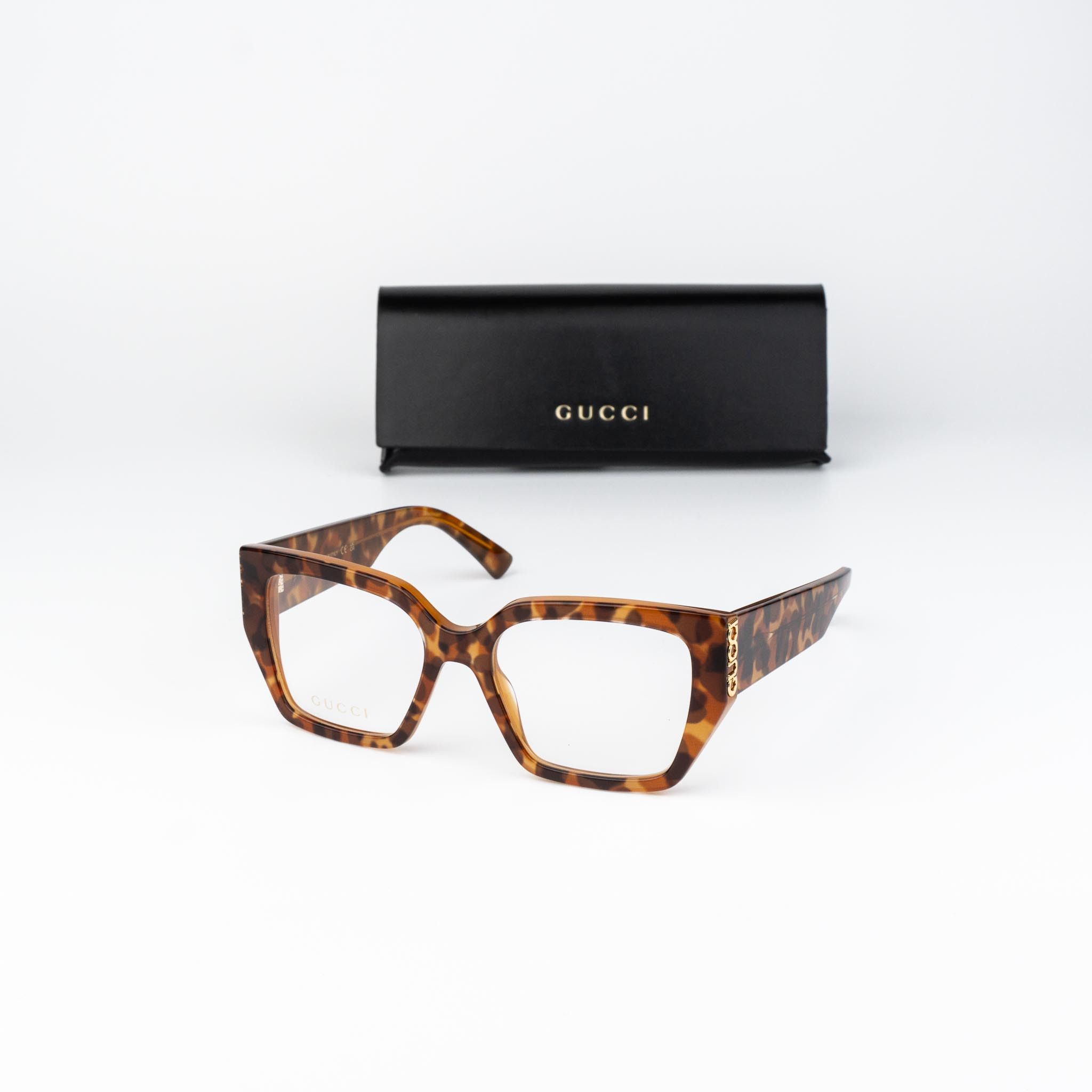 Gucci Gucci Women Eyeglasses Square GG2042O 004 NEW AUTHENTIC Size ONE SIZE - 1 Thumbnail