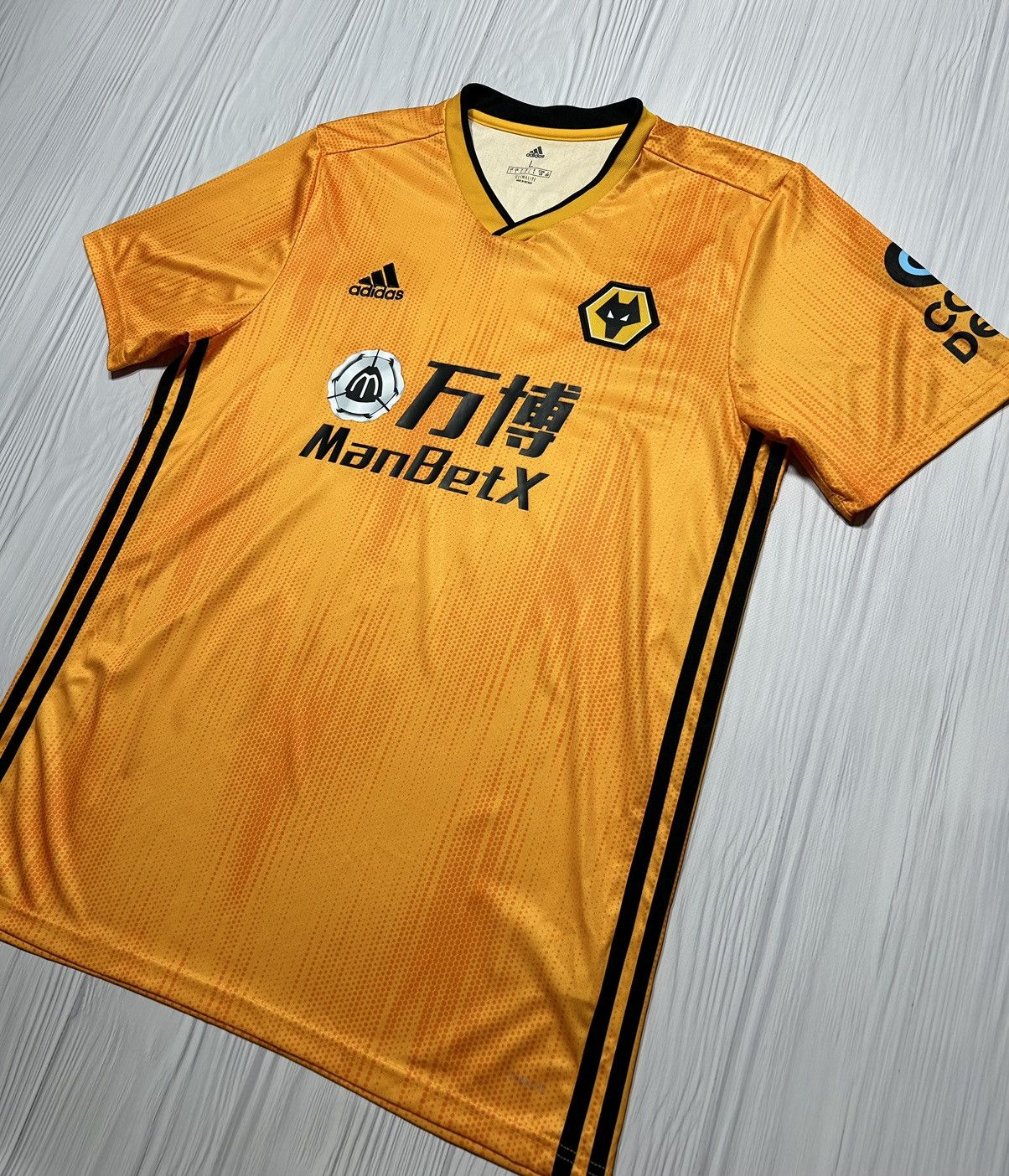 Adidas Payne 9 Wolverhampton 2019/20 Adidas Soccer Jersey Size L Size US L / EU 52-54 / 3 - 2 Thumbnail