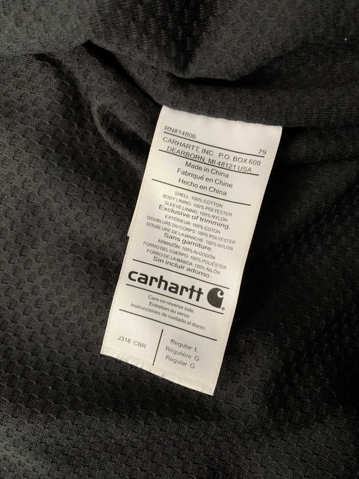 Carhartt 🟤Carhartt Traditional Workwear Jacket (Sz L) Size US L / EU 52-54 / 3 - 6 Thumbnail