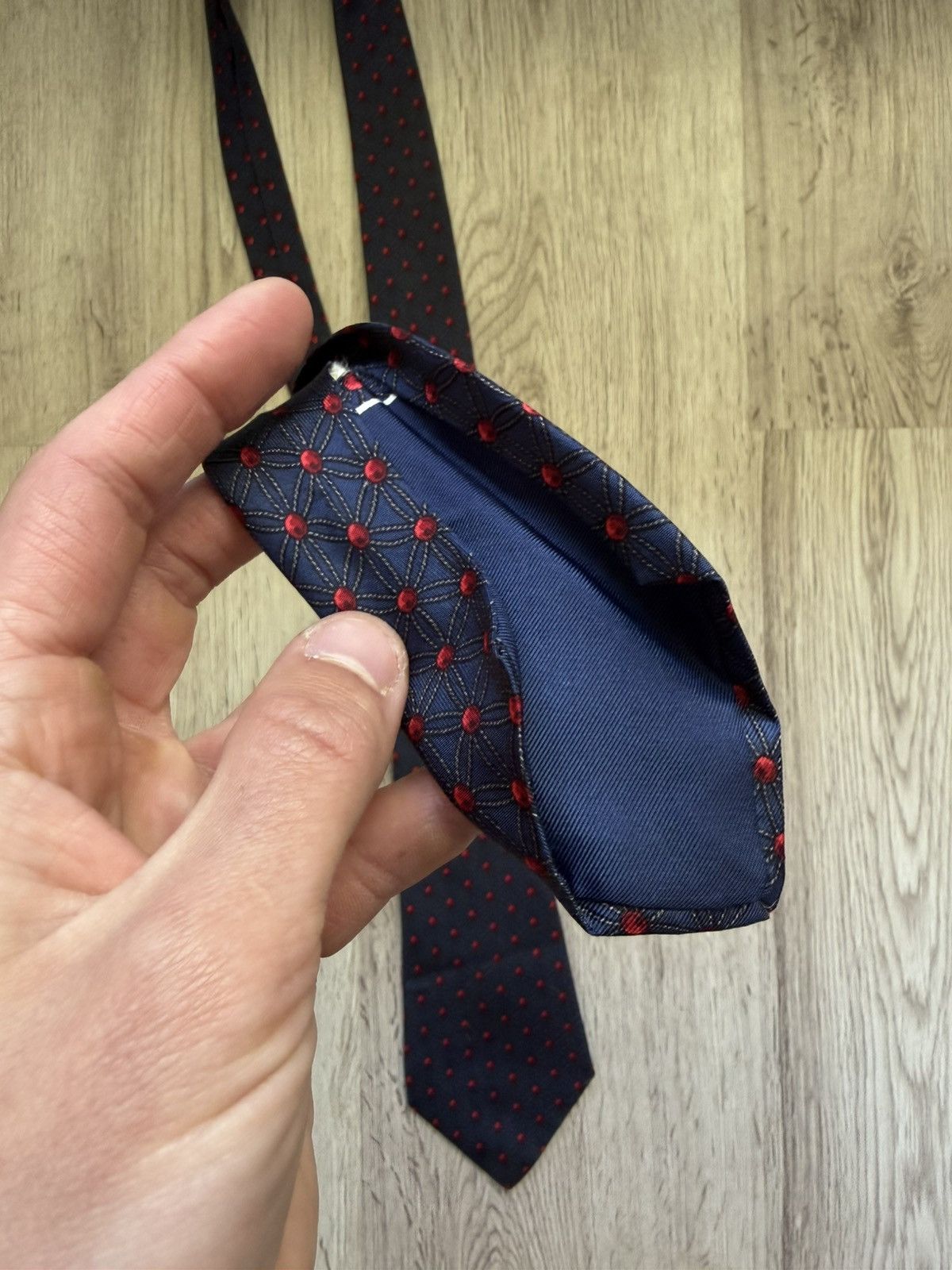 Hermes Hermes tie floral monogram silk Size ONE SIZE - 10 Thumbnail
