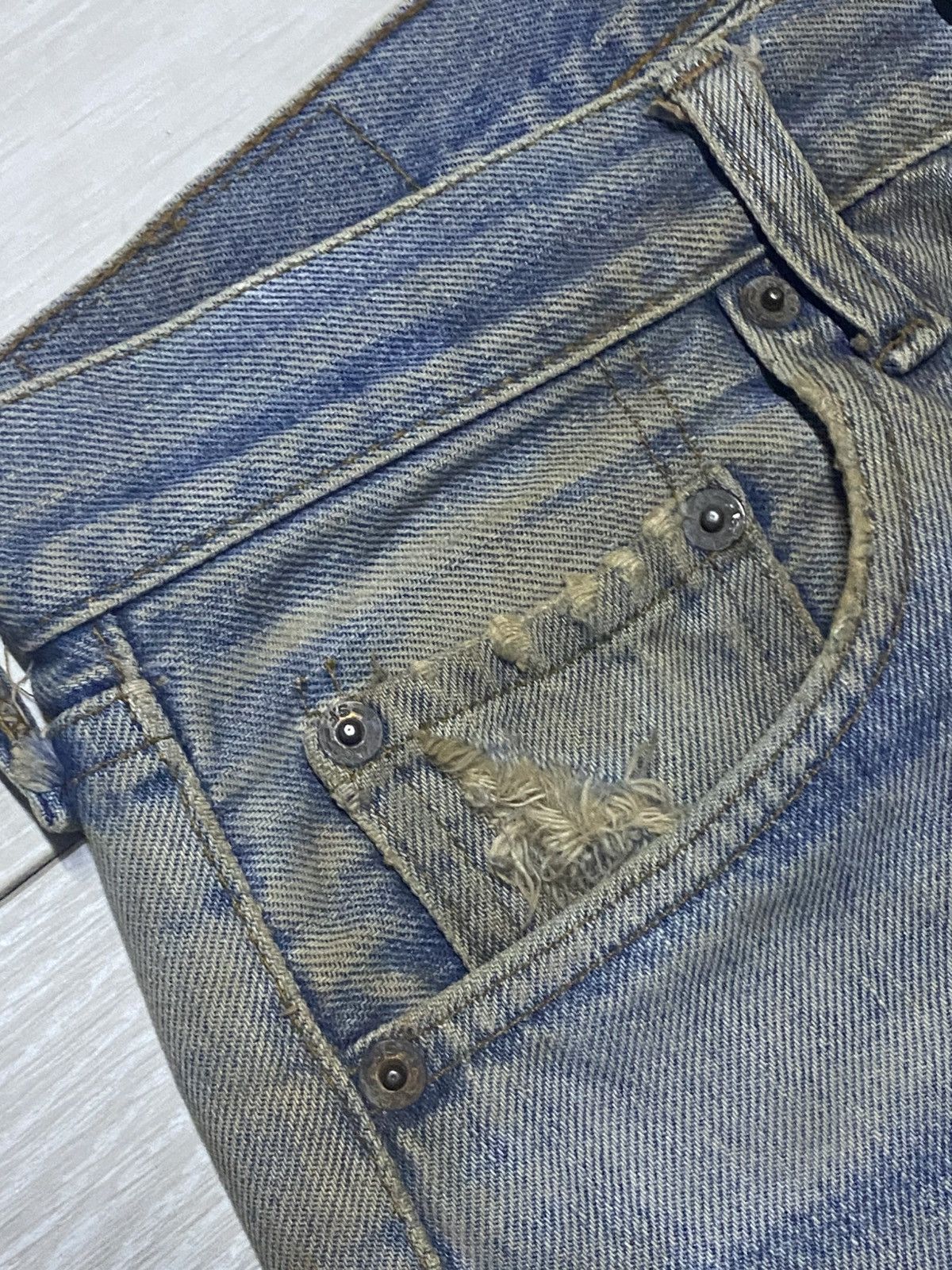 Levi's Levis 501 70s ButtonFly 6 Crazy Mud Wash Rusty Selvedge Size US 28 / EU 44 - 12 Thumbnail