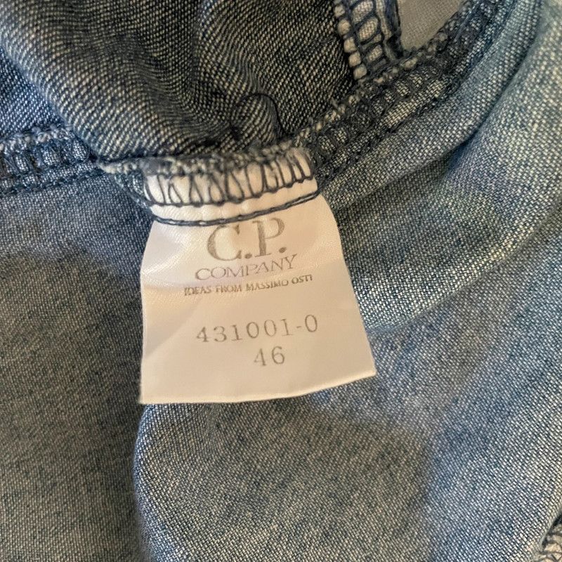 C.P. Company navy arctic denim shirt Size US L / EU 52-54 / 3 - 7 Thumbnail