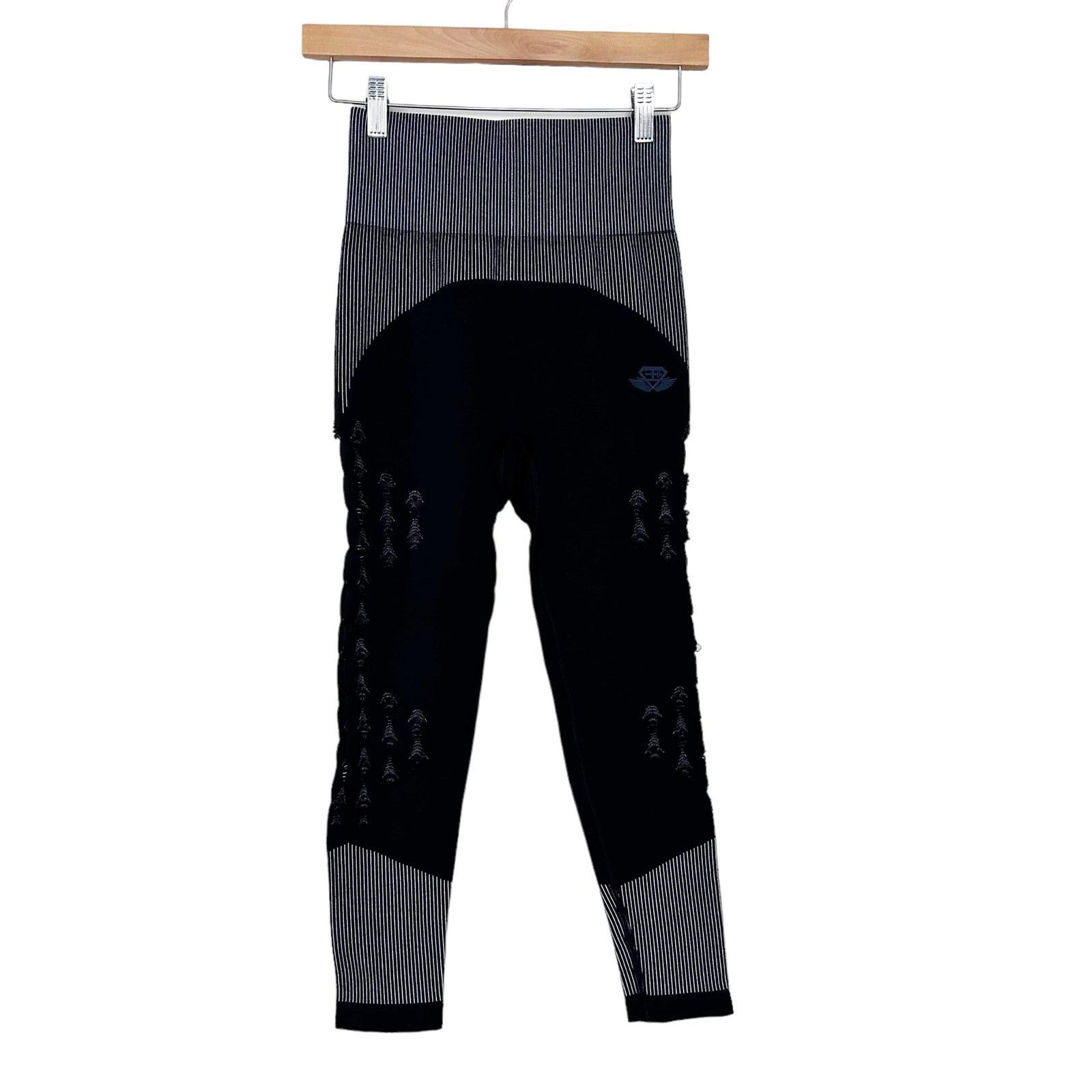 Other Engineered Life Black Seamless Leggings Sz S Size 28" / US 6 / IT 42 - 2 Thumbnail
