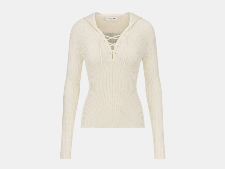 o1w1db10925 444S64 Dioriviera Sweater in Ecru