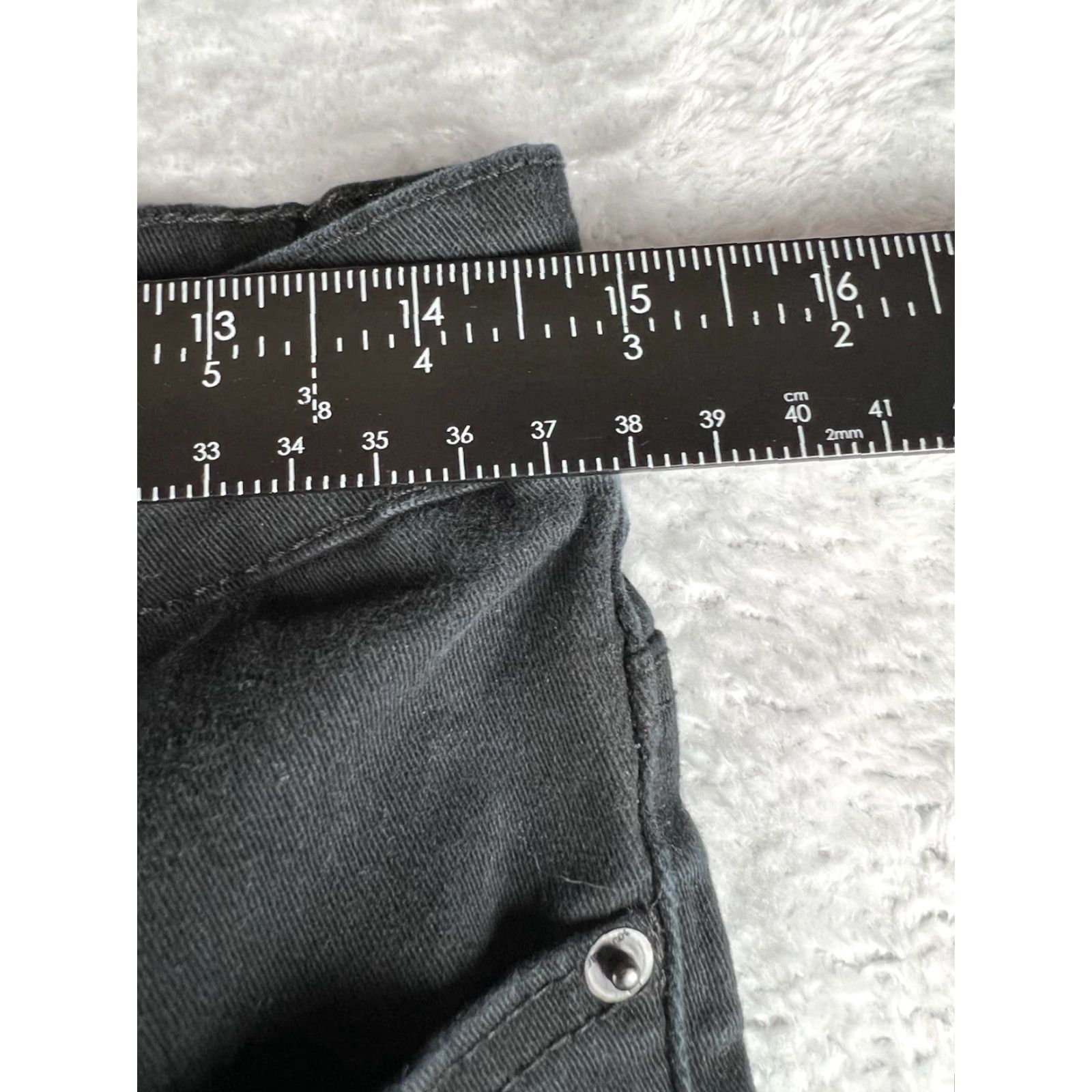 Southpole Southpole Skinny Pants Mens Black 30x27.5 Stretch Cotton Blend Punk Urban Slim Chino Casual Vintage No N/A Size US 30 / EU 46 - 7 Thumbnail