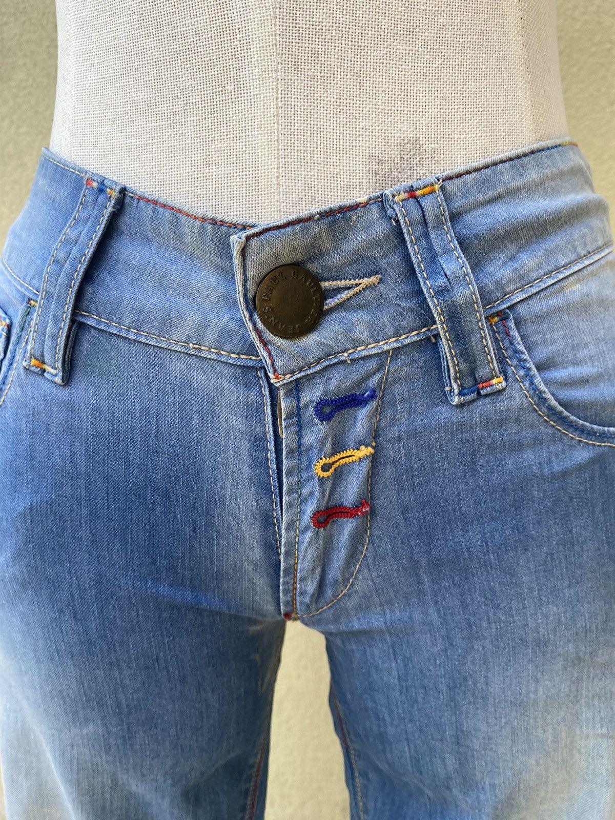 Jean Paul Gaultier vintage jegging jean’s paul gaultier Size 27" / US 4 / IT 40 - 2 Thumbnail
