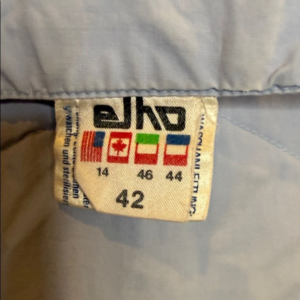 The Unbranded Brand Elho Echte Daunen puffer trench hooded winter jacket sz Lg Size L / US 10 / IT 46 - 6 Thumbnail