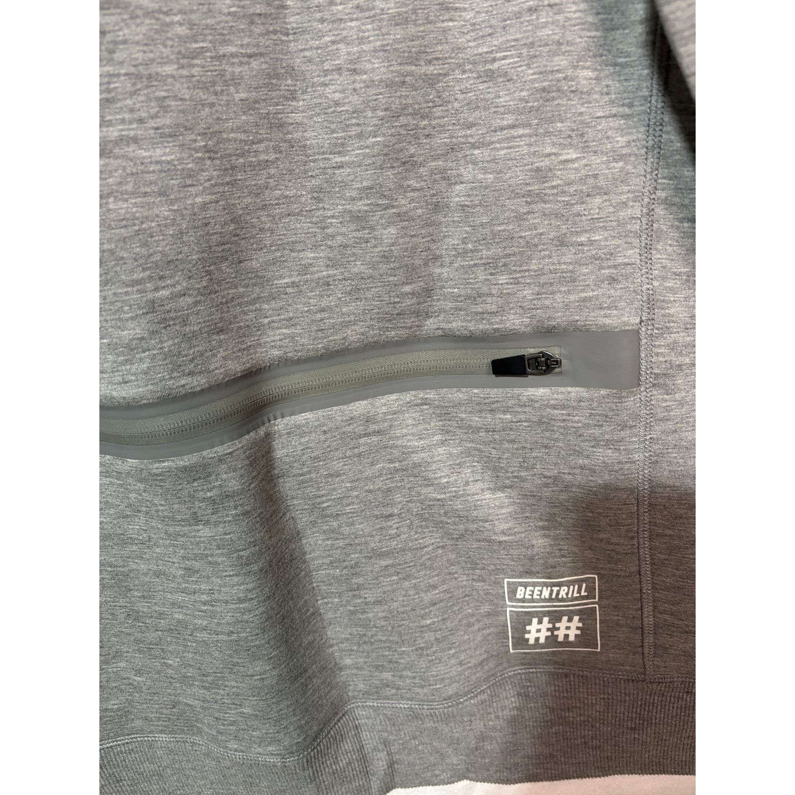 Been Trill BEEN TRILL Heavyweight Pullover Zip Pouch Pocket | Men's S Size US S / EU 44-46 / 1 - 3 Thumbnail