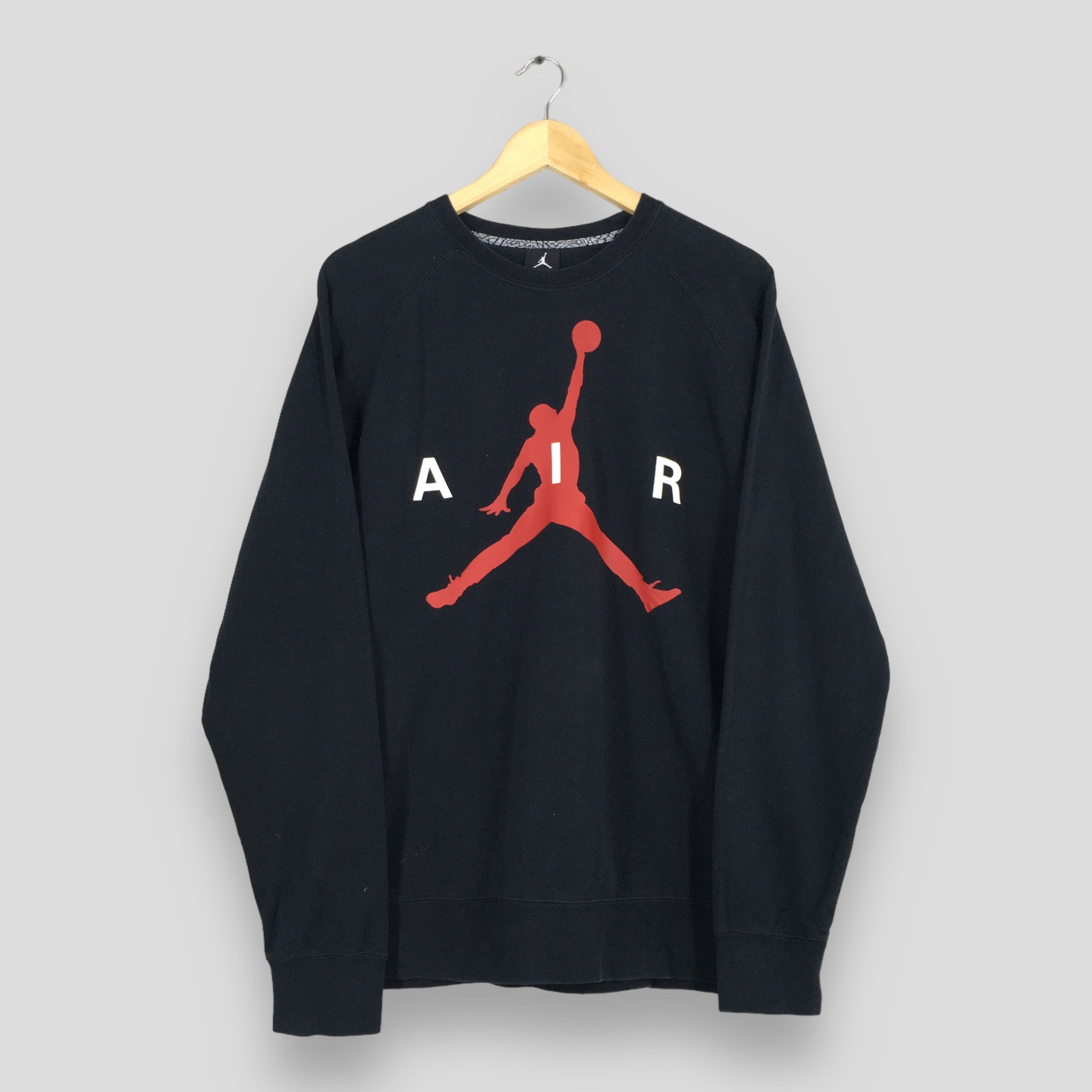 NBA Vintage Nike Air Jordan NBA Baseball Sweatshirt Large Size US L / EU 52-54 / 3 - 1 Thumbnail