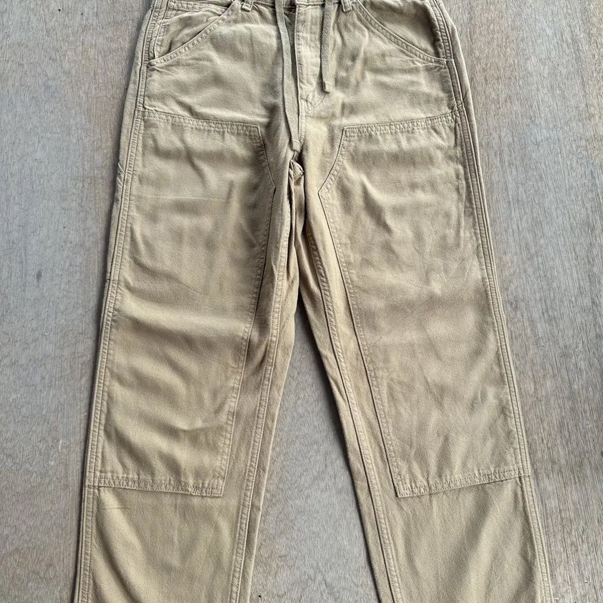 Beauty Beast STEALS 💥 UNIQLO JAPAN VINTAGE DOUBLE KNEE CARPENTER PANTS Size US 30 / EU 46 - 4 Thumbnail