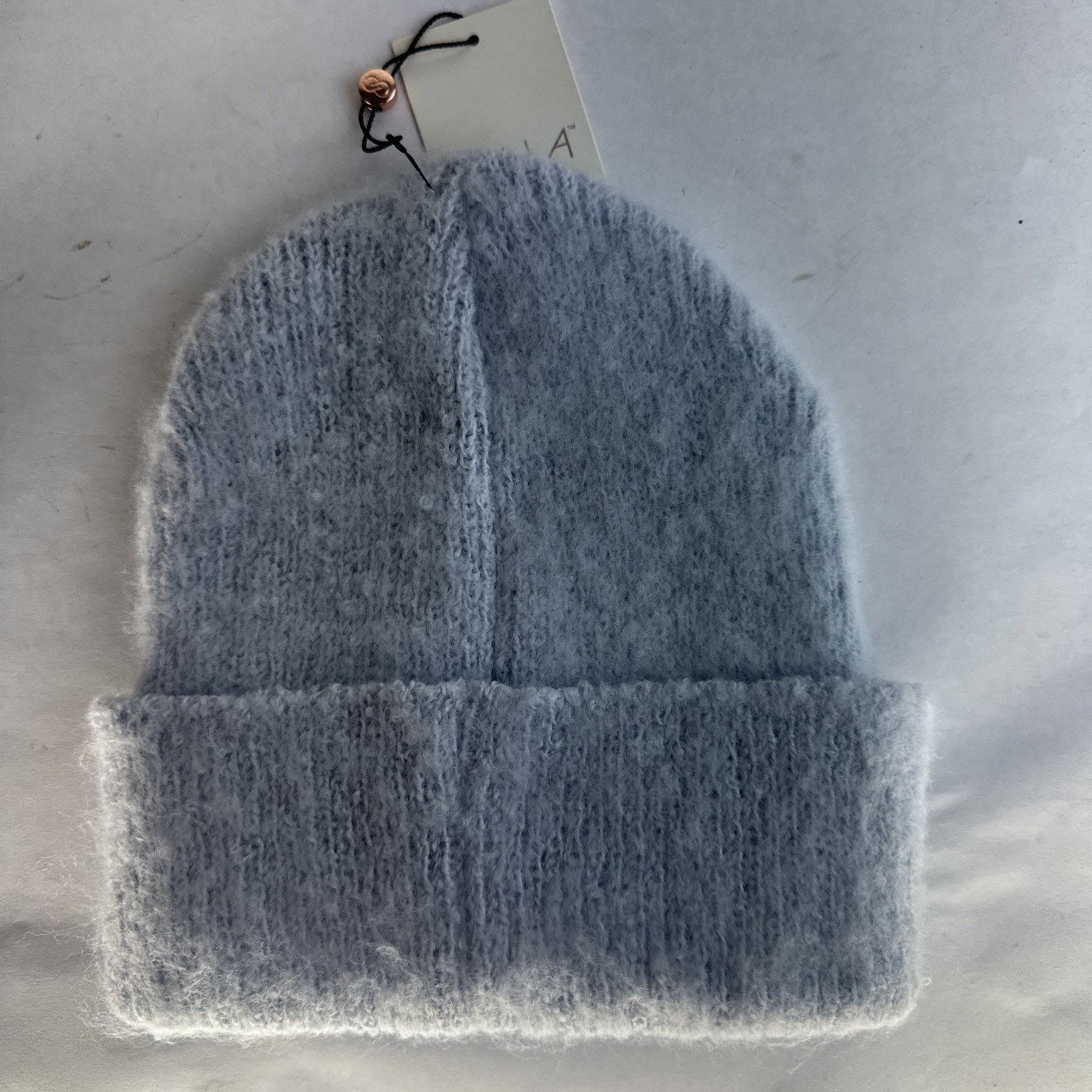 & Other Stories NWT Calia Women’s Luxe Beanie One Size Light Blue Soft Size ONE SIZE - 4 Thumbnail