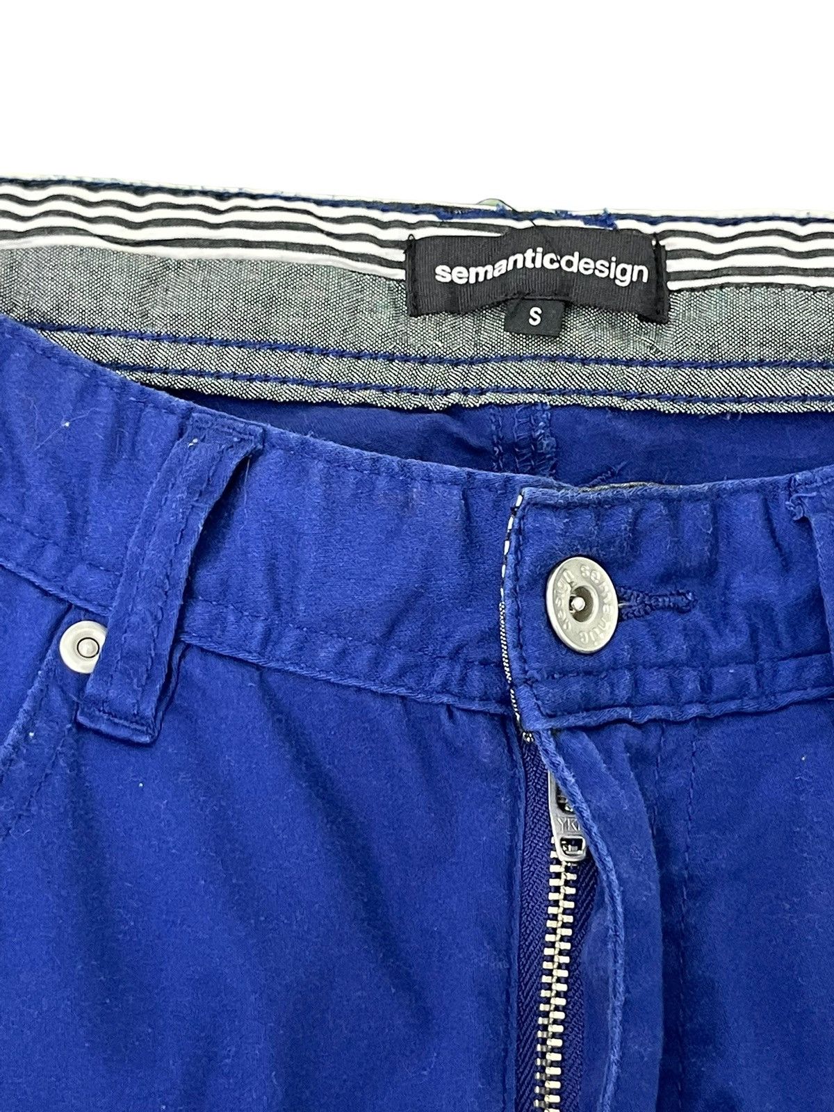 Japanese Brand Cargo Slim Bush Pant Semantic Design 6🟦6 Size US 28 / EU 44 - 9 Thumbnail