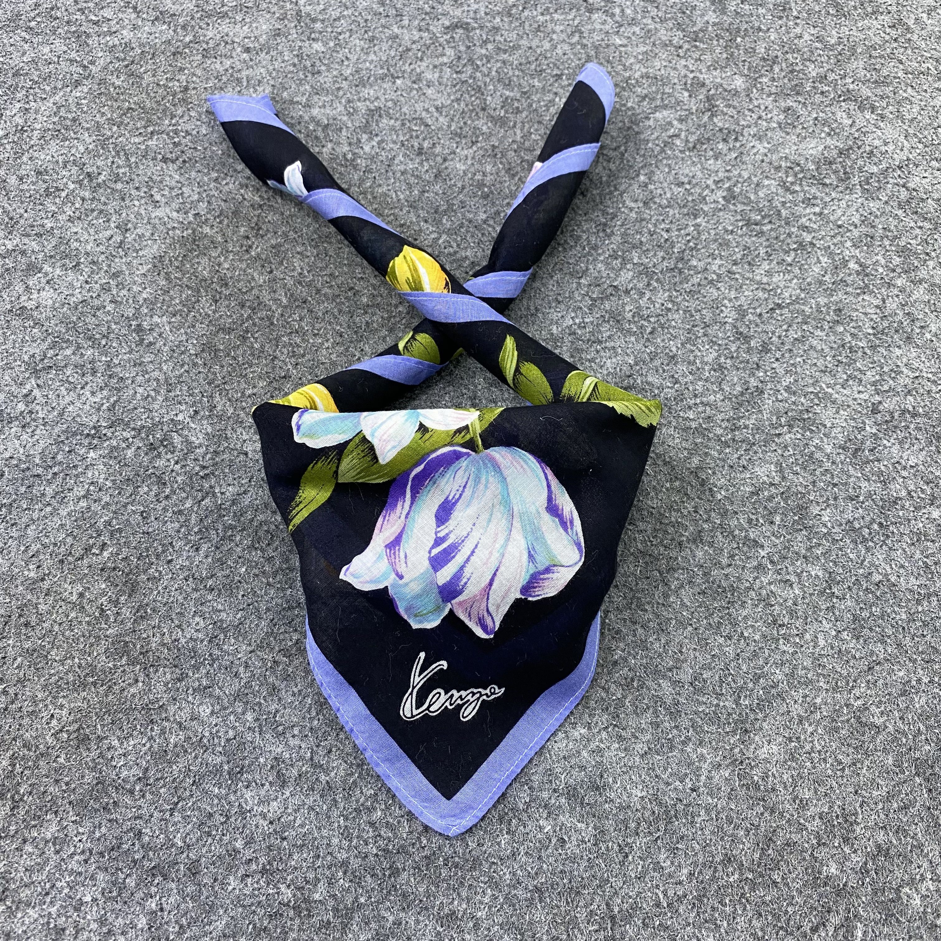 Kenzo Kenzo Handkerchief Neckerchief Bandana-B1822 Size ONE SIZE - 2 Thumbnail
