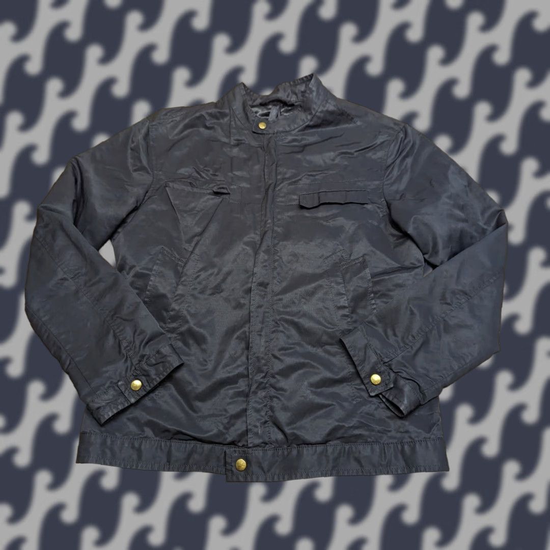 J.Lindeberg J. Lindeberg Jacket Mens Size M Black Full Zip Biker Pockets Size US M / EU 48-50 / 2 - 1 Thumbnail