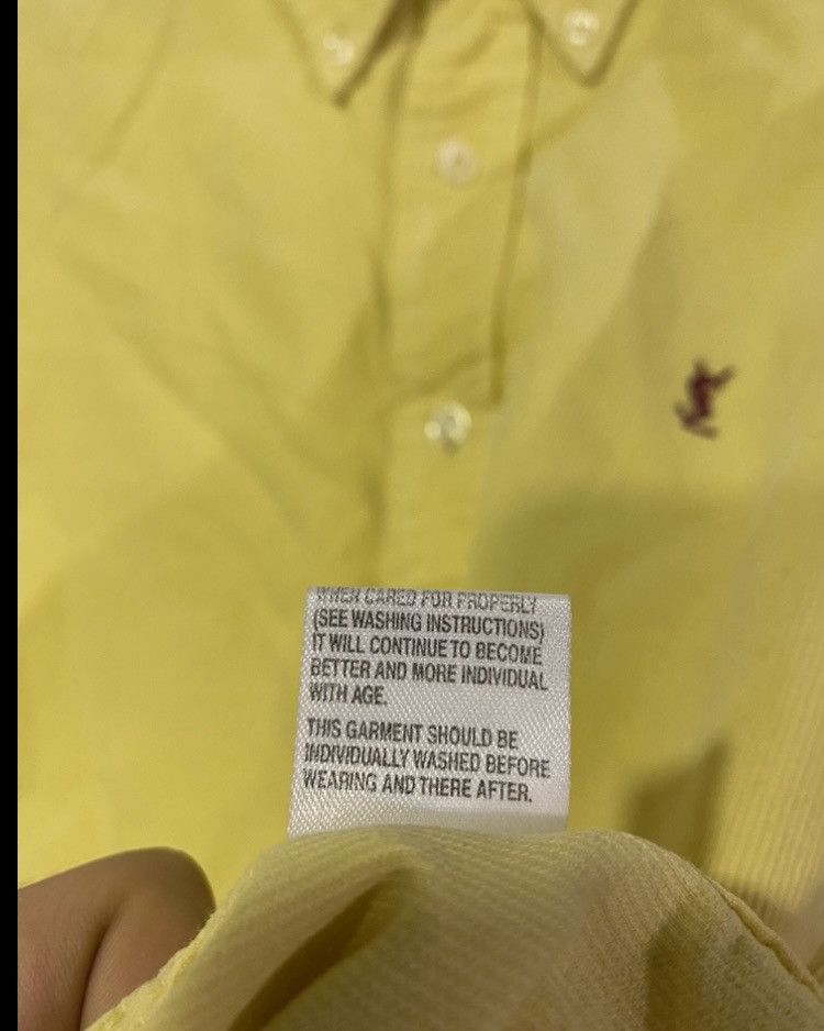 Yves Saint Laurent Corduroy YSL Shirt Velvet Yellow Size US L / EU 52-54 / 3 - 10 Thumbnail