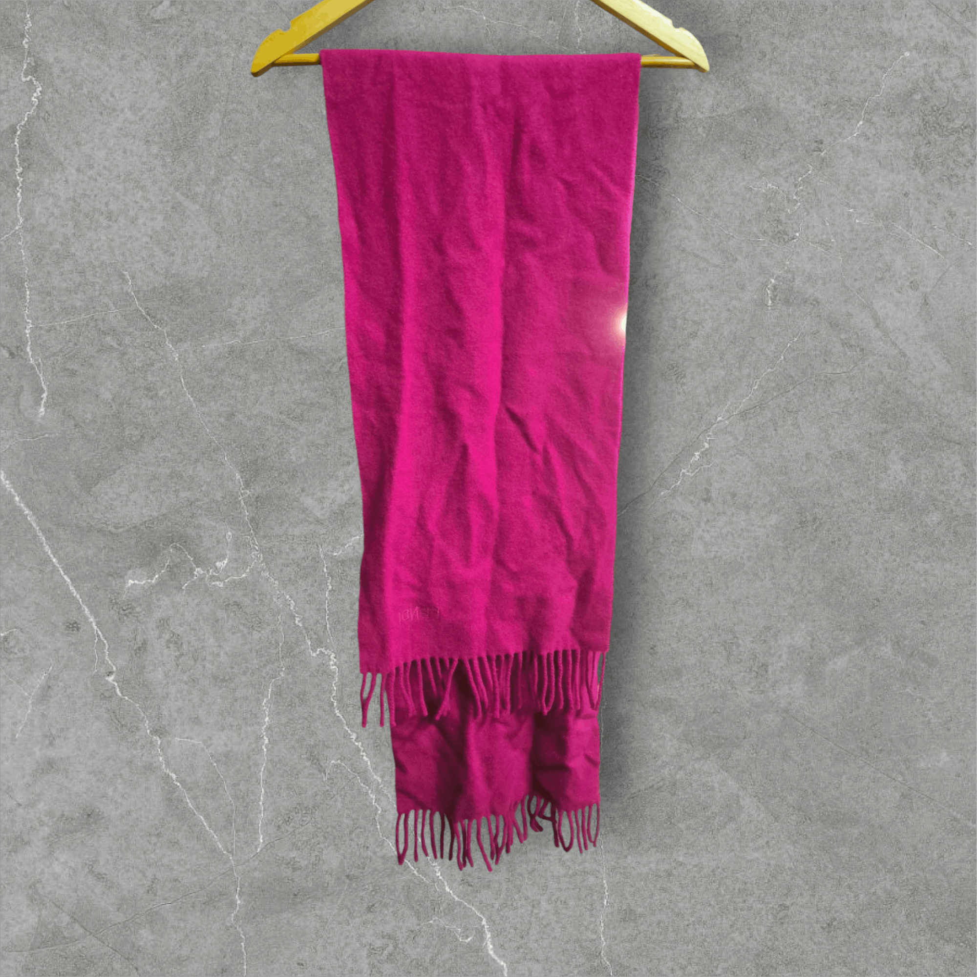 Fendi Lambswool Cashmere Muffler/Neckwear/Scarves Size ONE SIZE - 5 Thumbnail